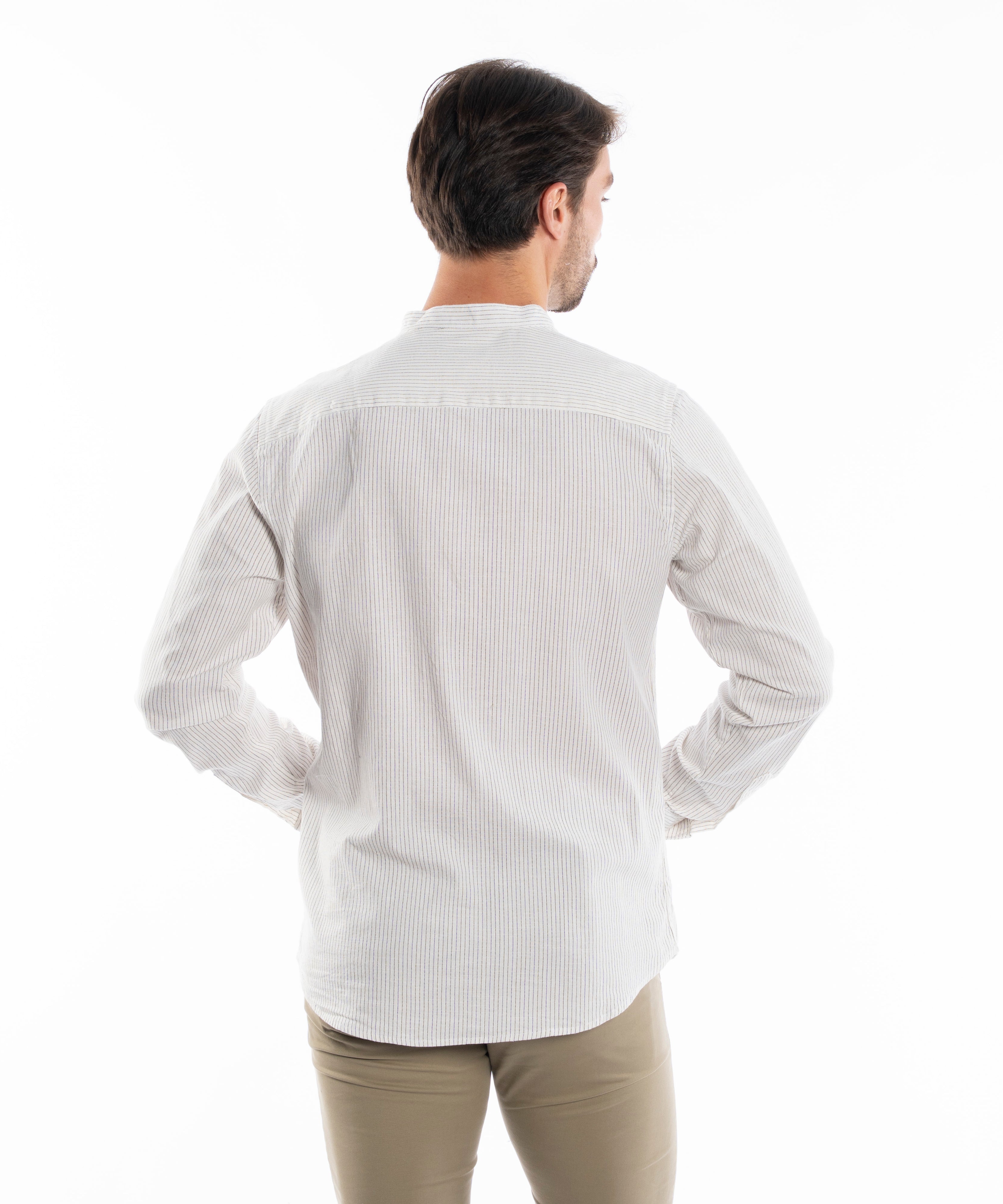 Long Sleeve Shirt - Men - Plain
