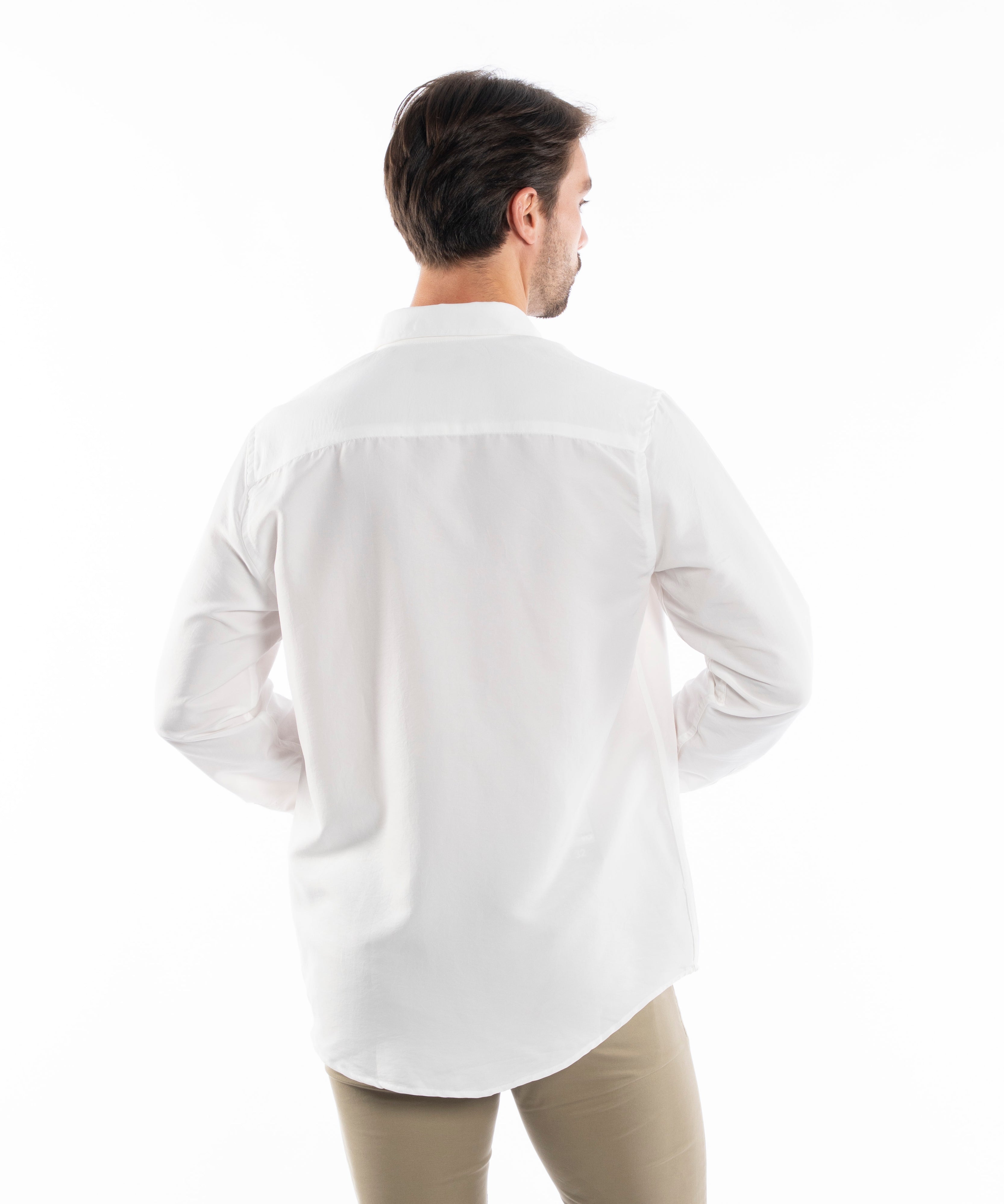 Long Sleeve Shirt - Men - Plain