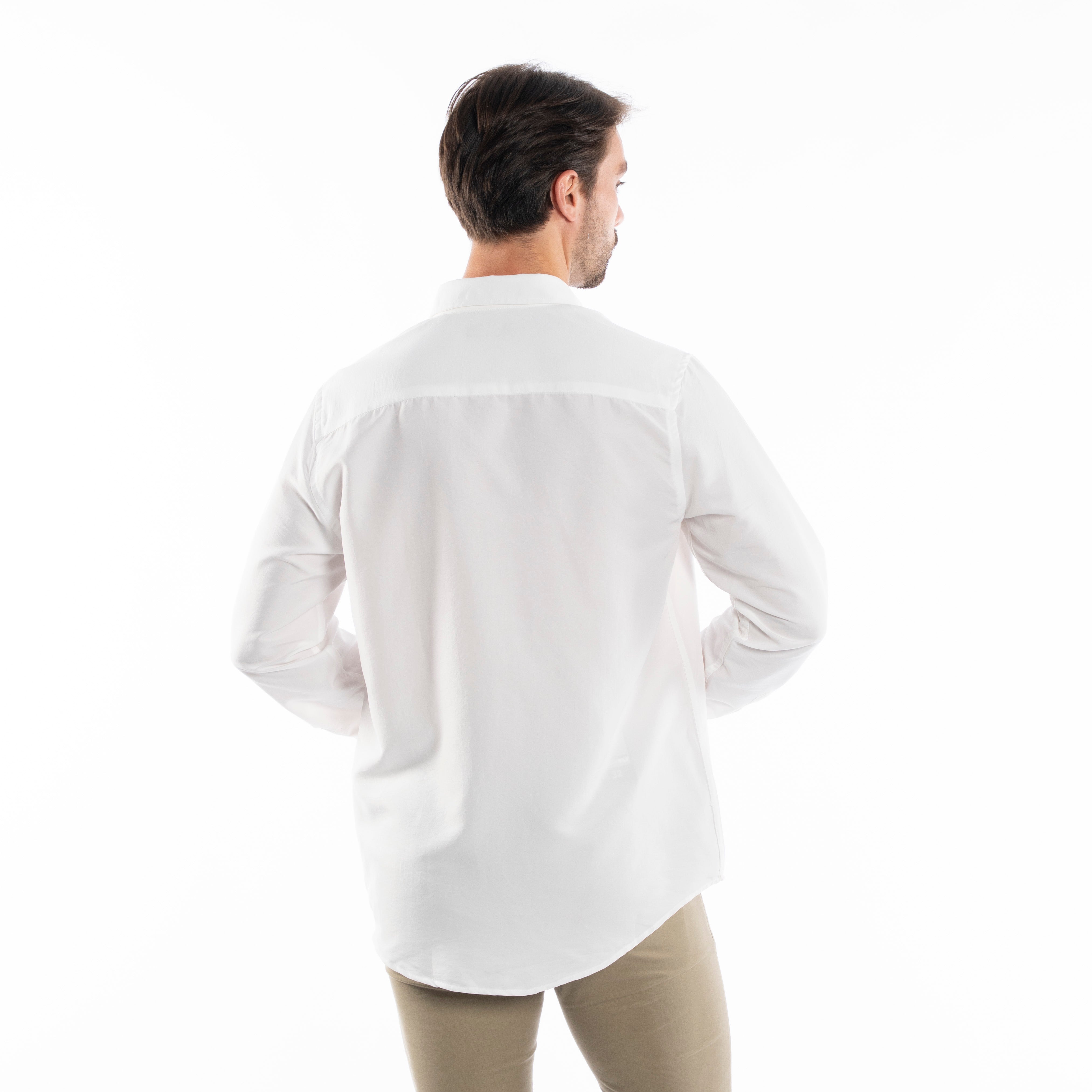 Long Sleeve Shirt - Men - Plain