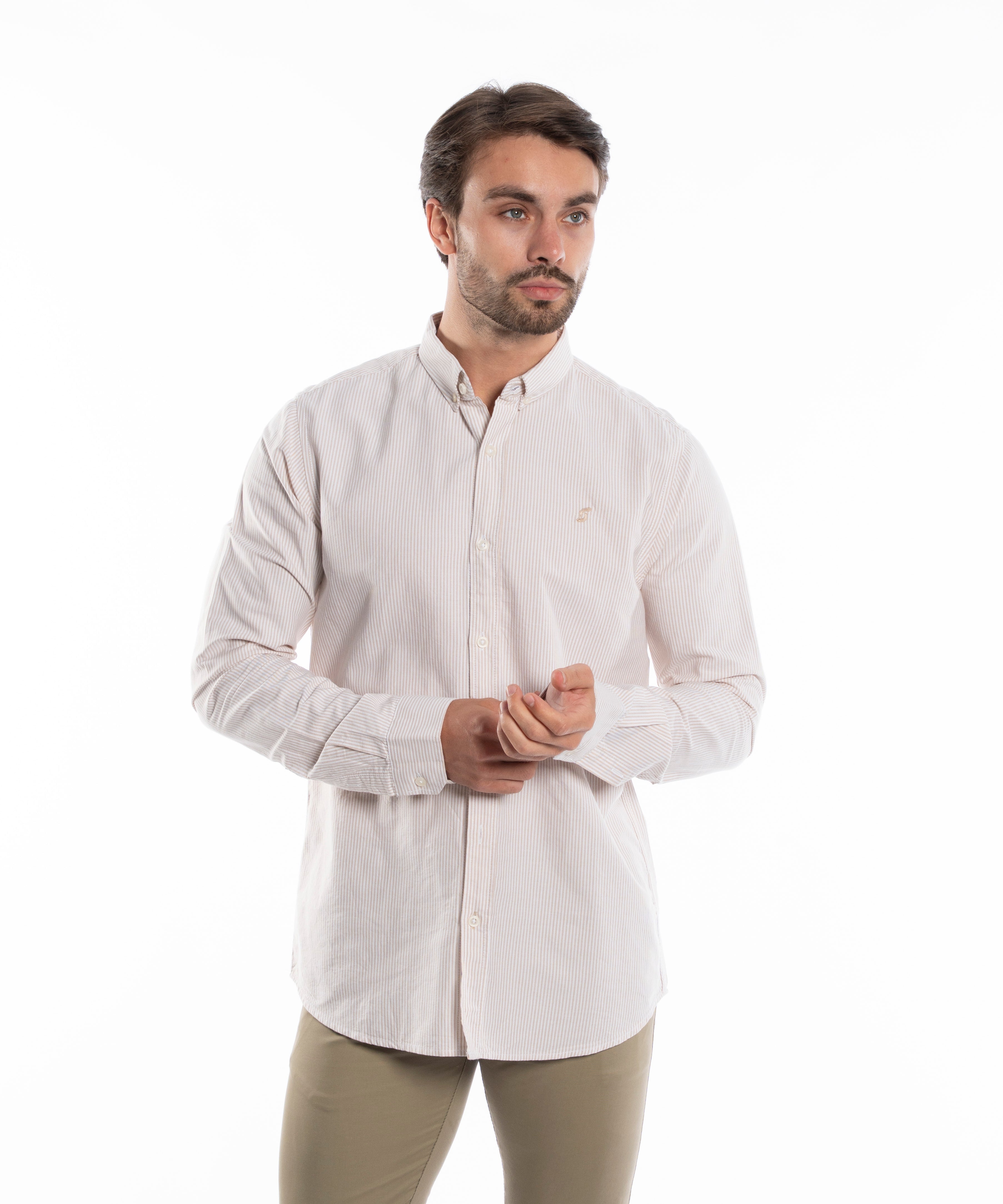 Long Sleeve Shirt - Men - Plain