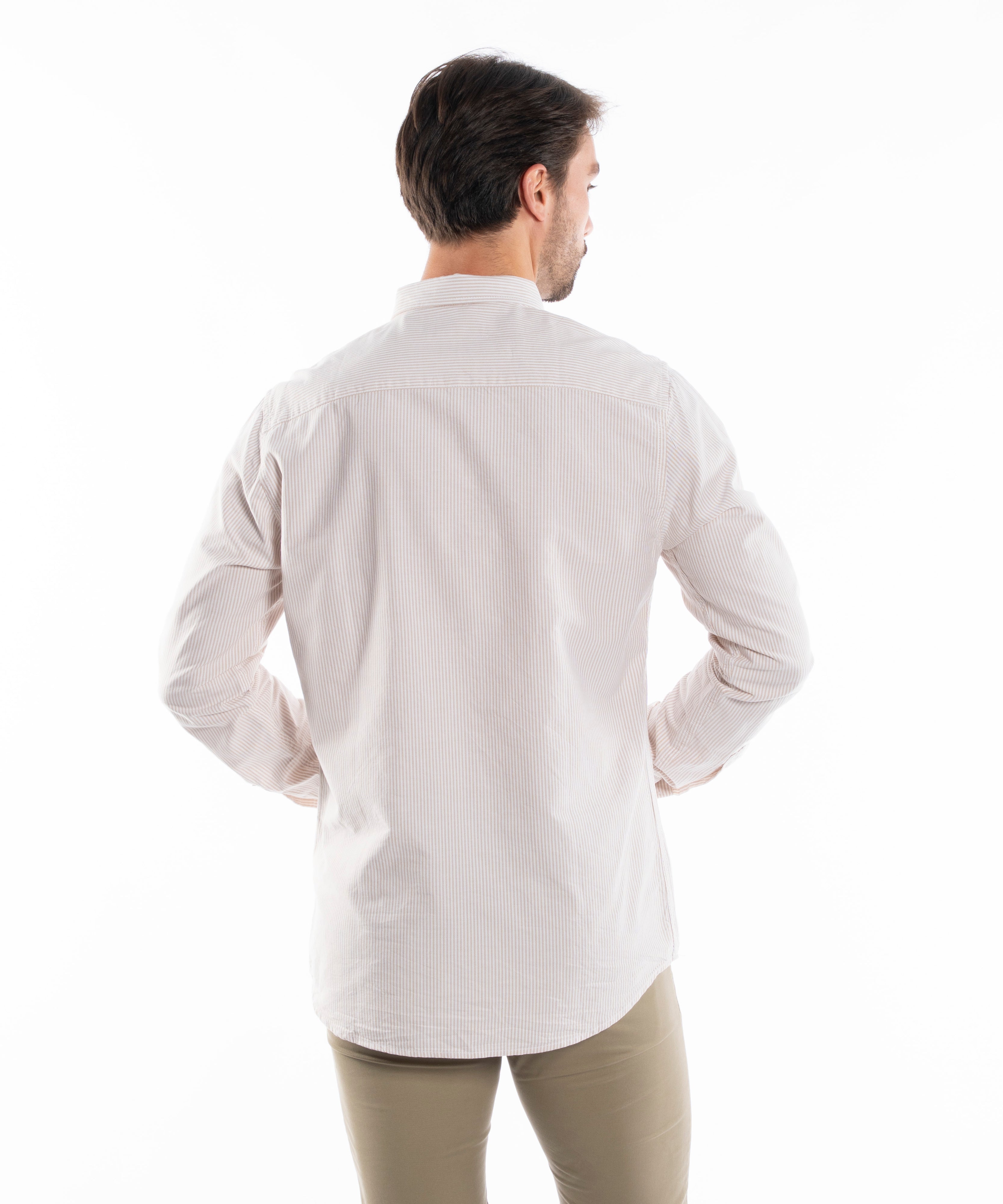 Long Sleeve Shirt - Men - Plain