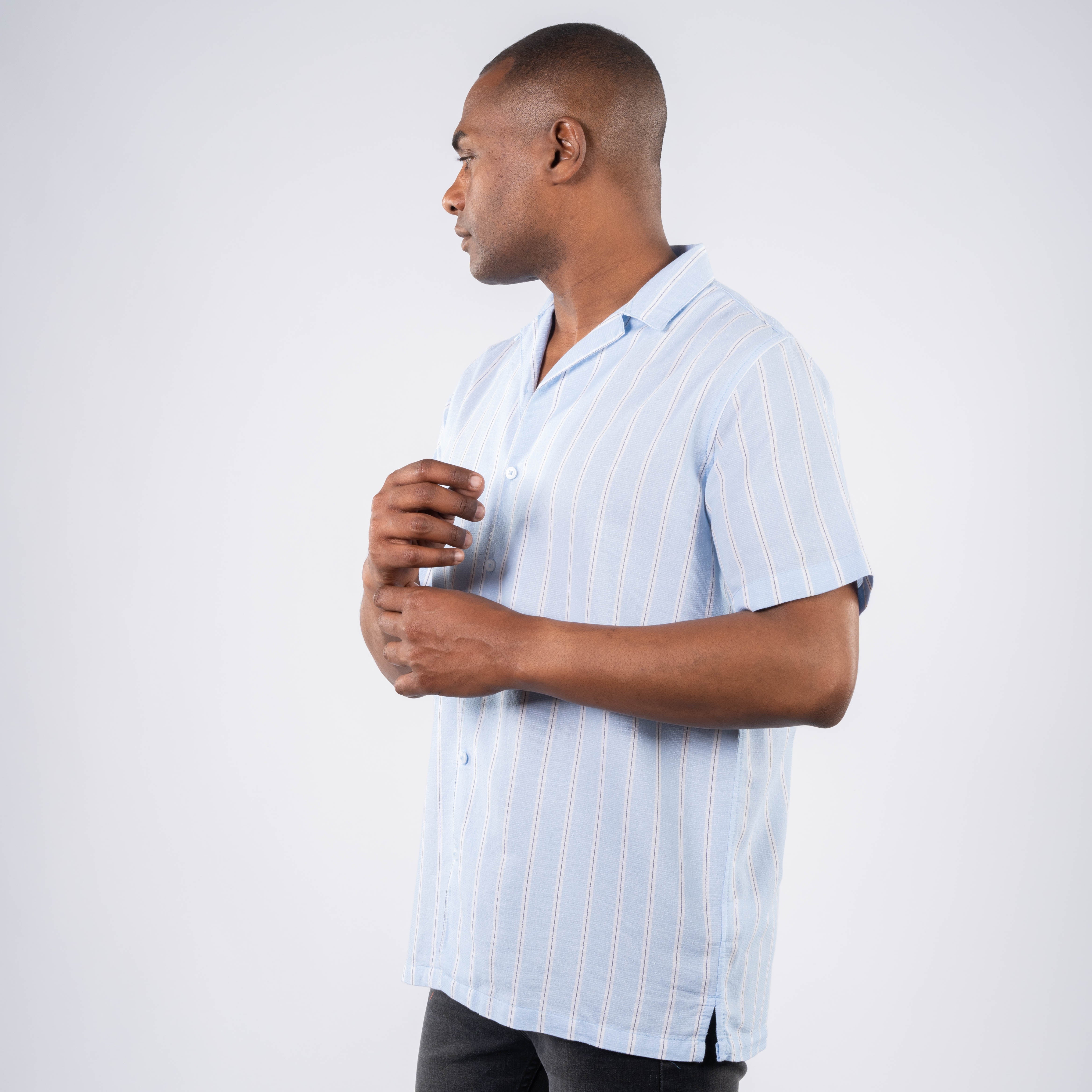 قميص - رجال - نصف كم