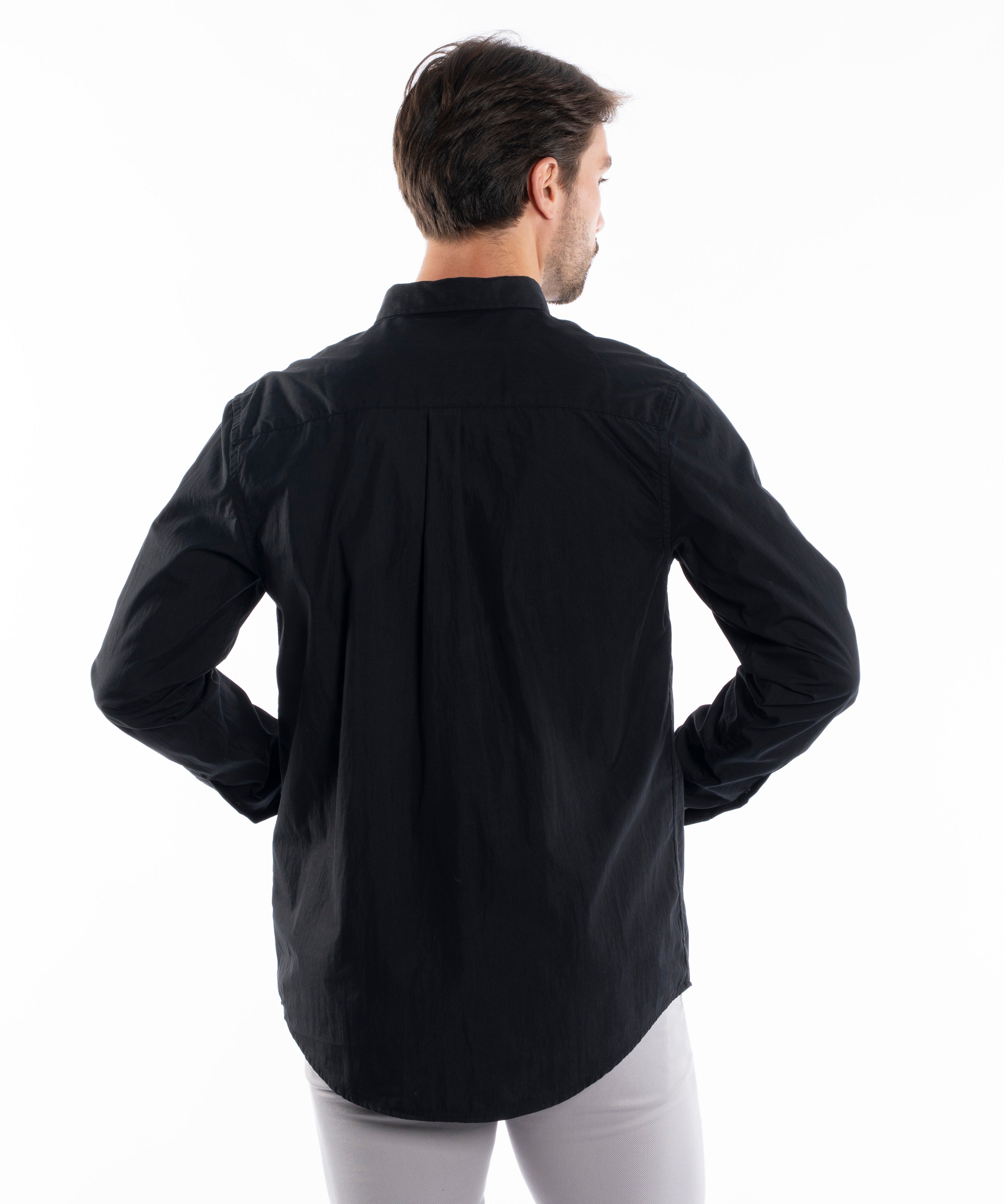 Long Sleeve Shirt - Men - Plain