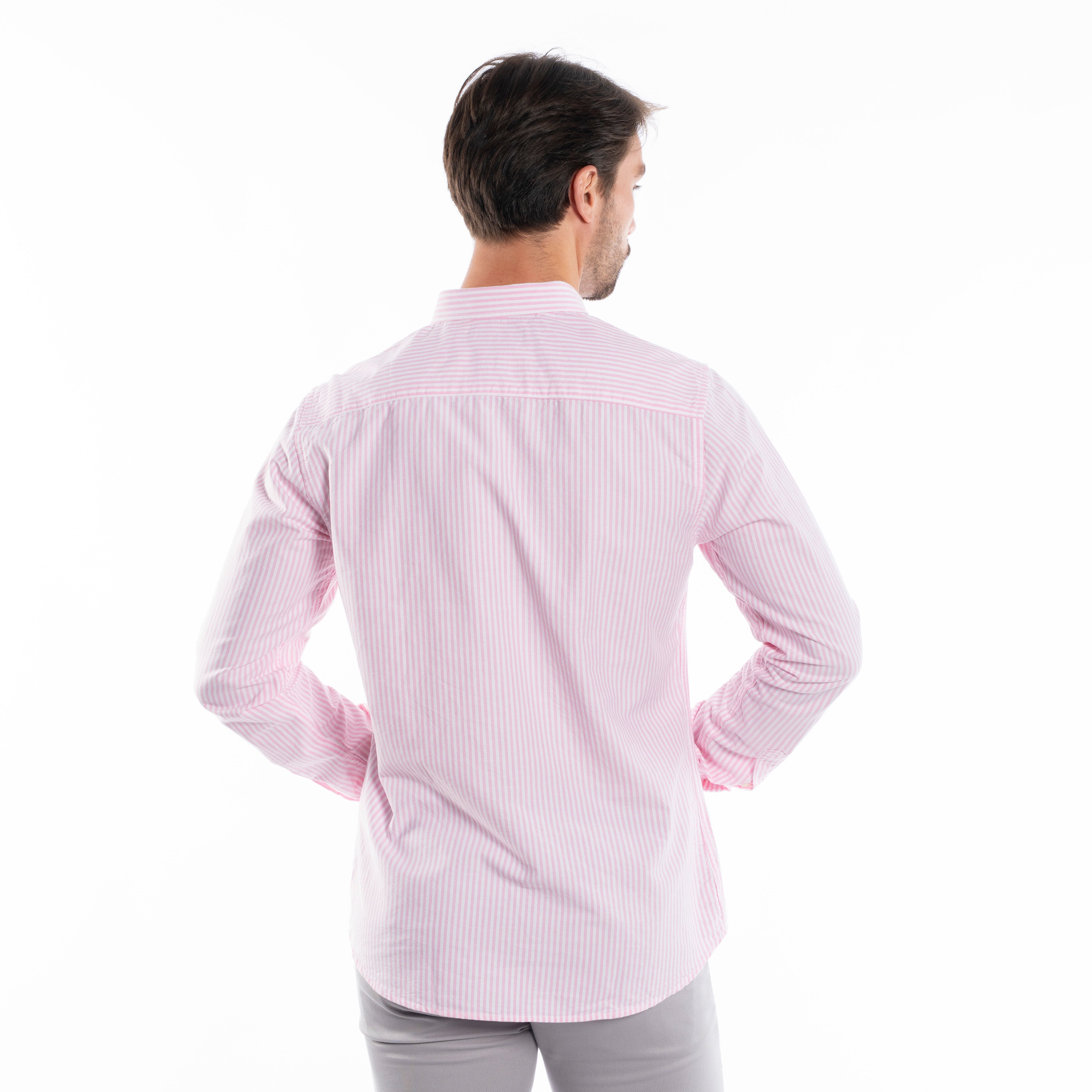 Long Sleeve Shirt - Men - Striped