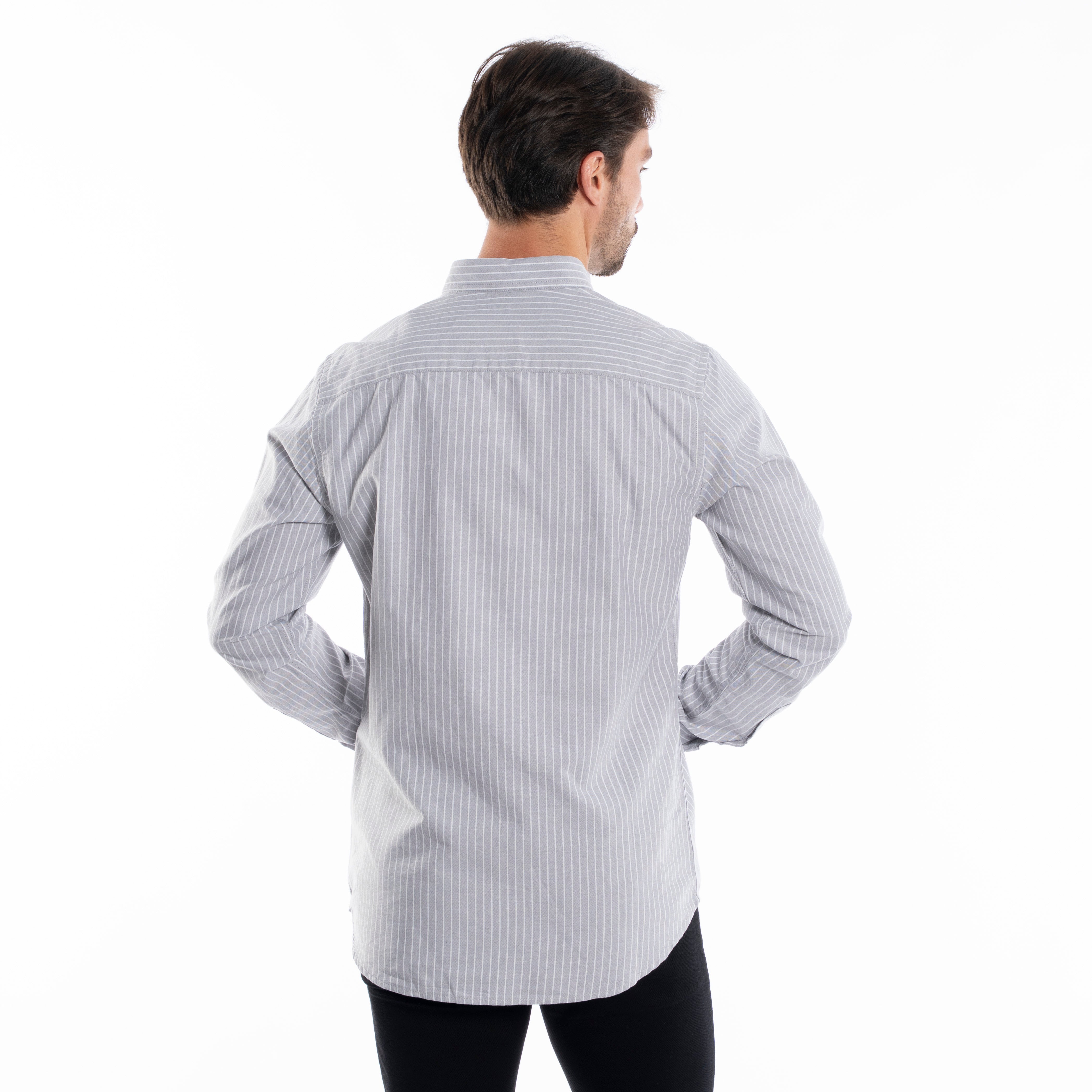 Long Sleeve Shirt - Men - Striped