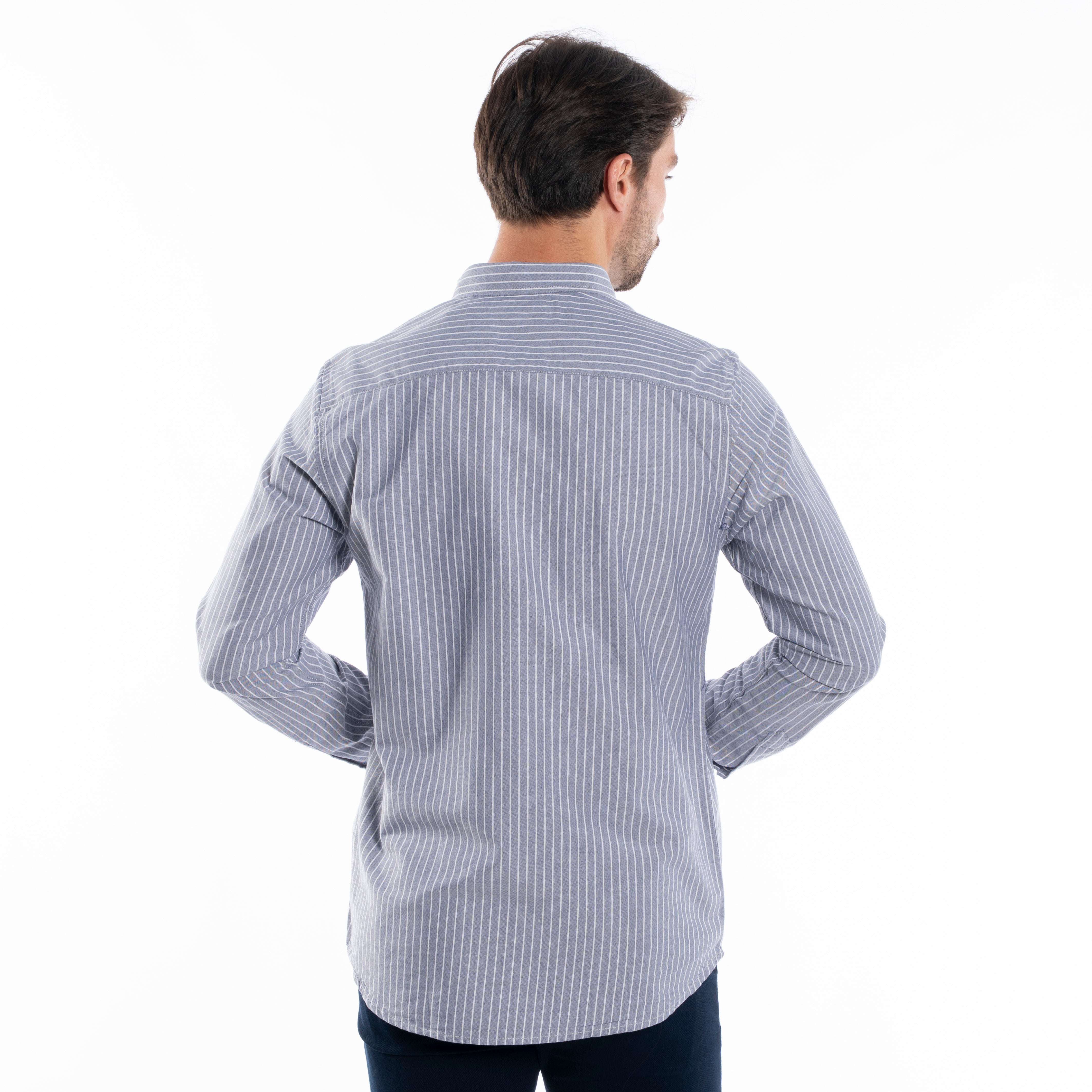 Long Sleeve Shirt - Men - Striped