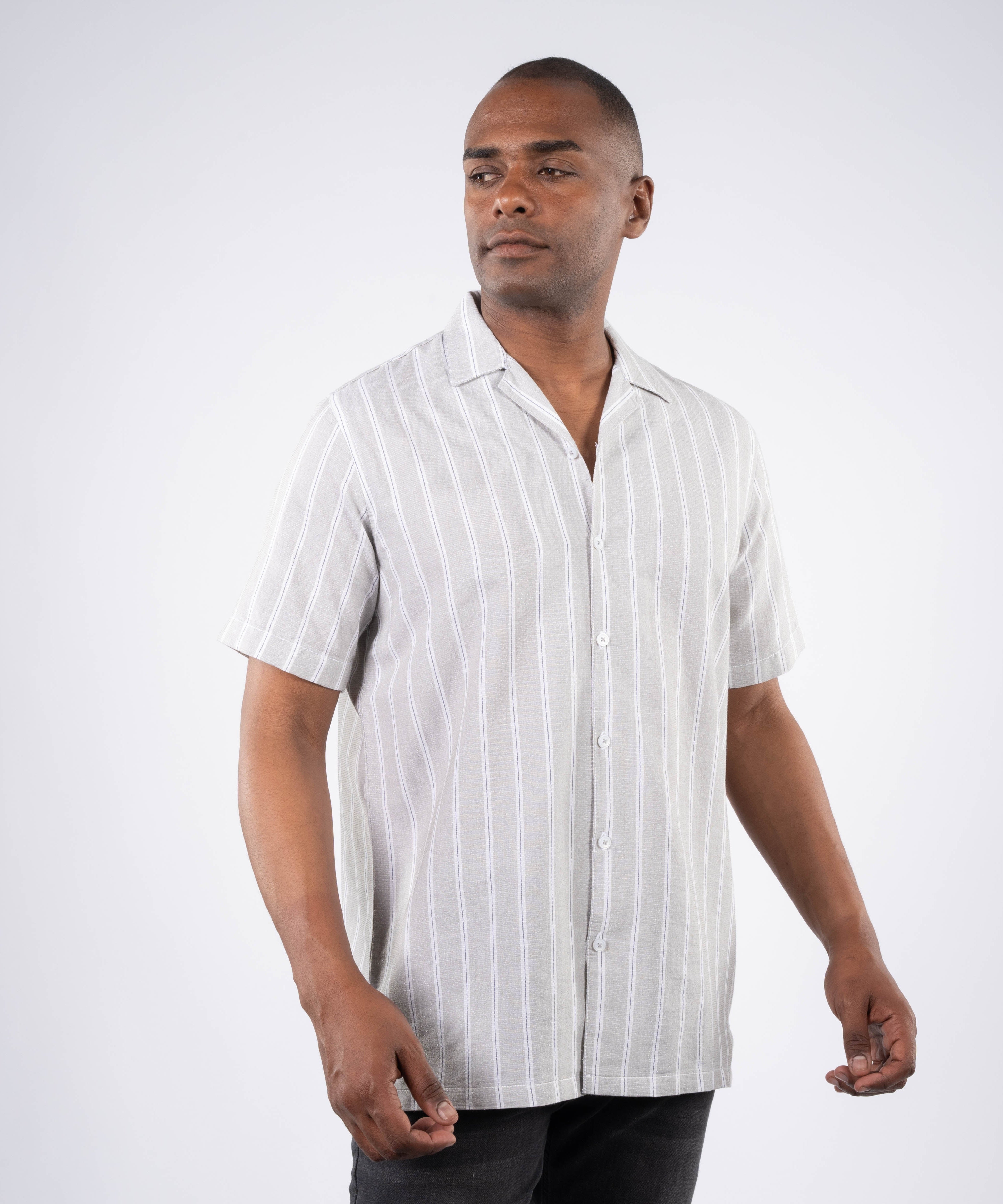 قميص - رجال - نصف كم