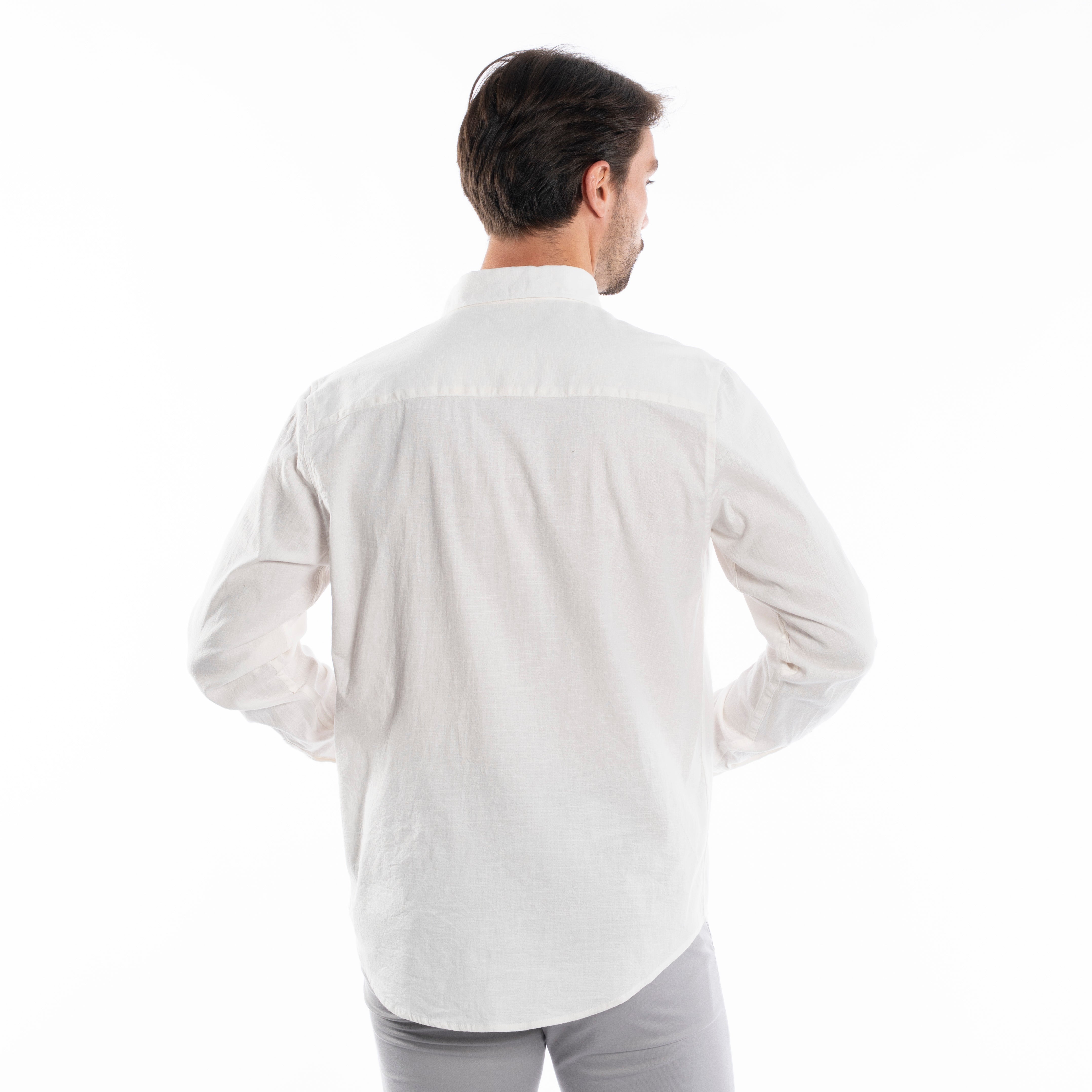 Long Sleeve Shirt - Men - Plain