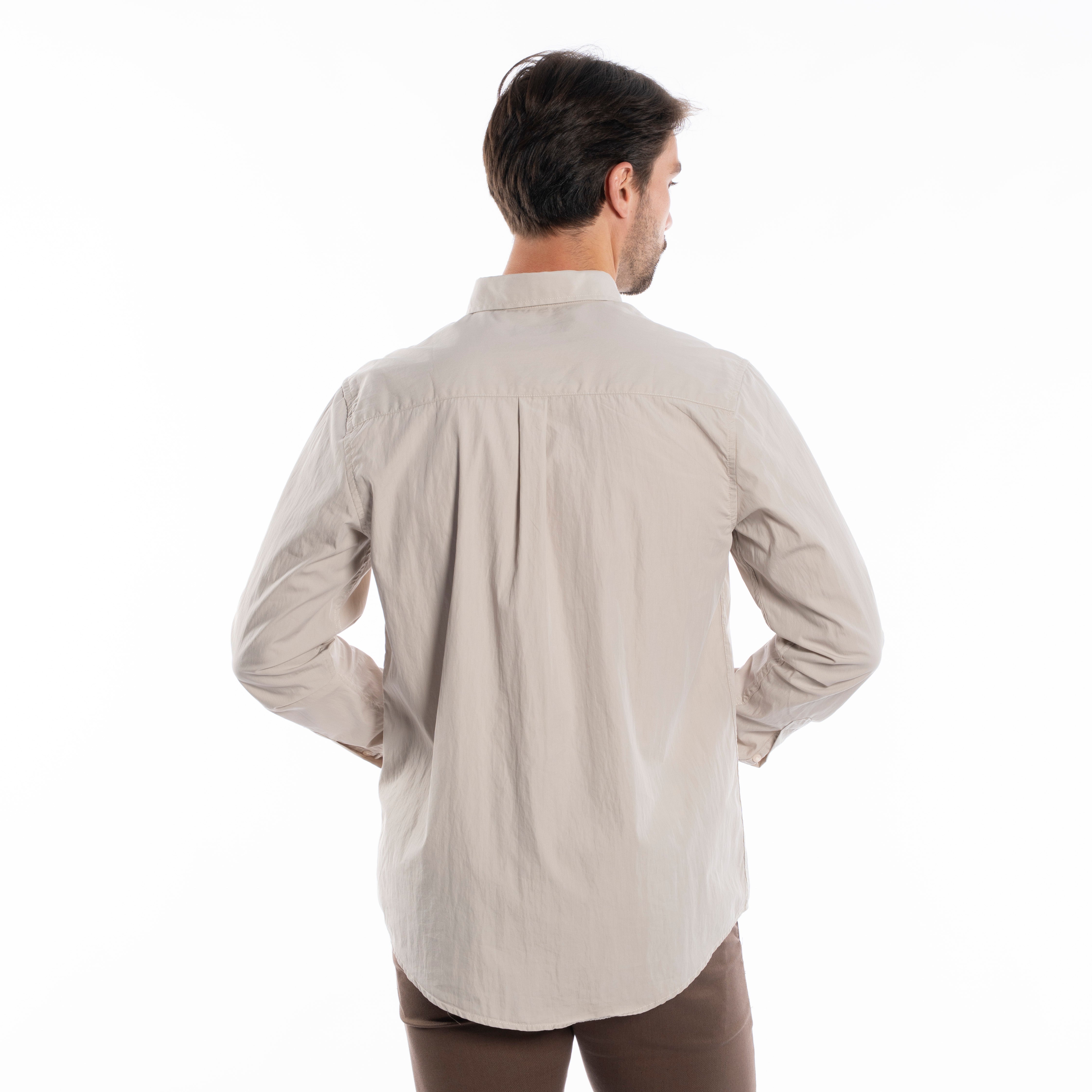 Long Sleeve Shirt - Men - Plain