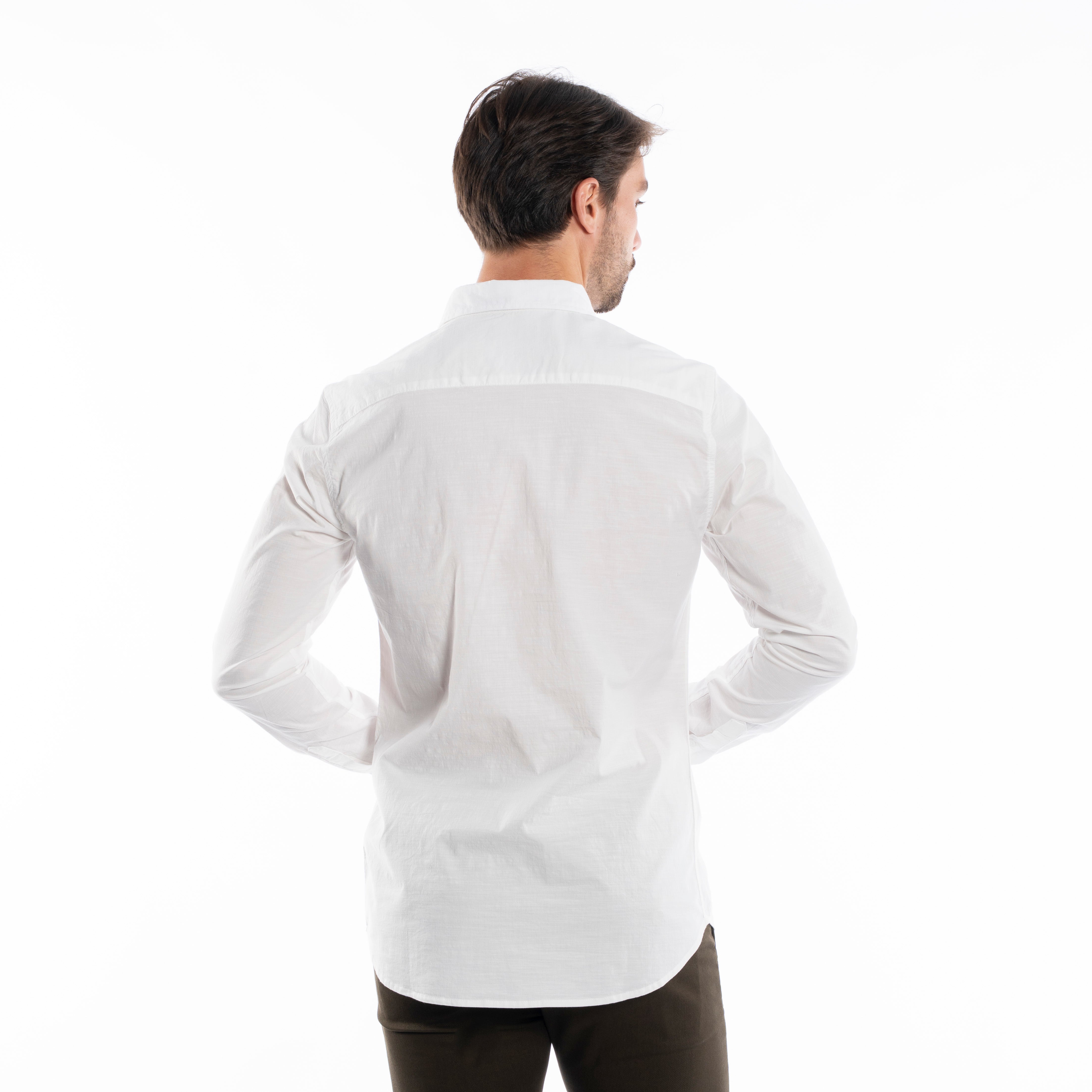 Long Sleeve Shirt - Men - Plain