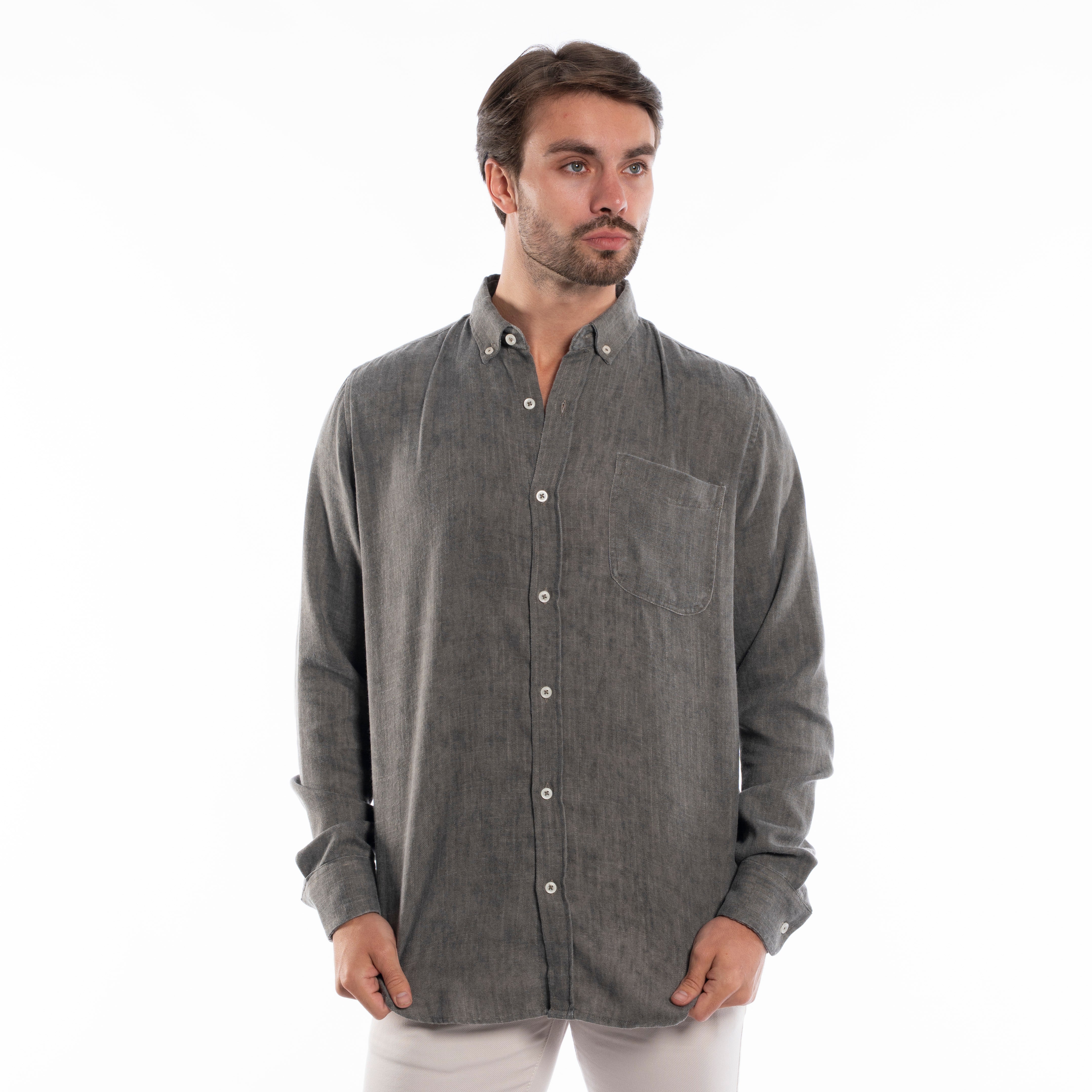 Long Sleeve Shirt - Men - Comouflage