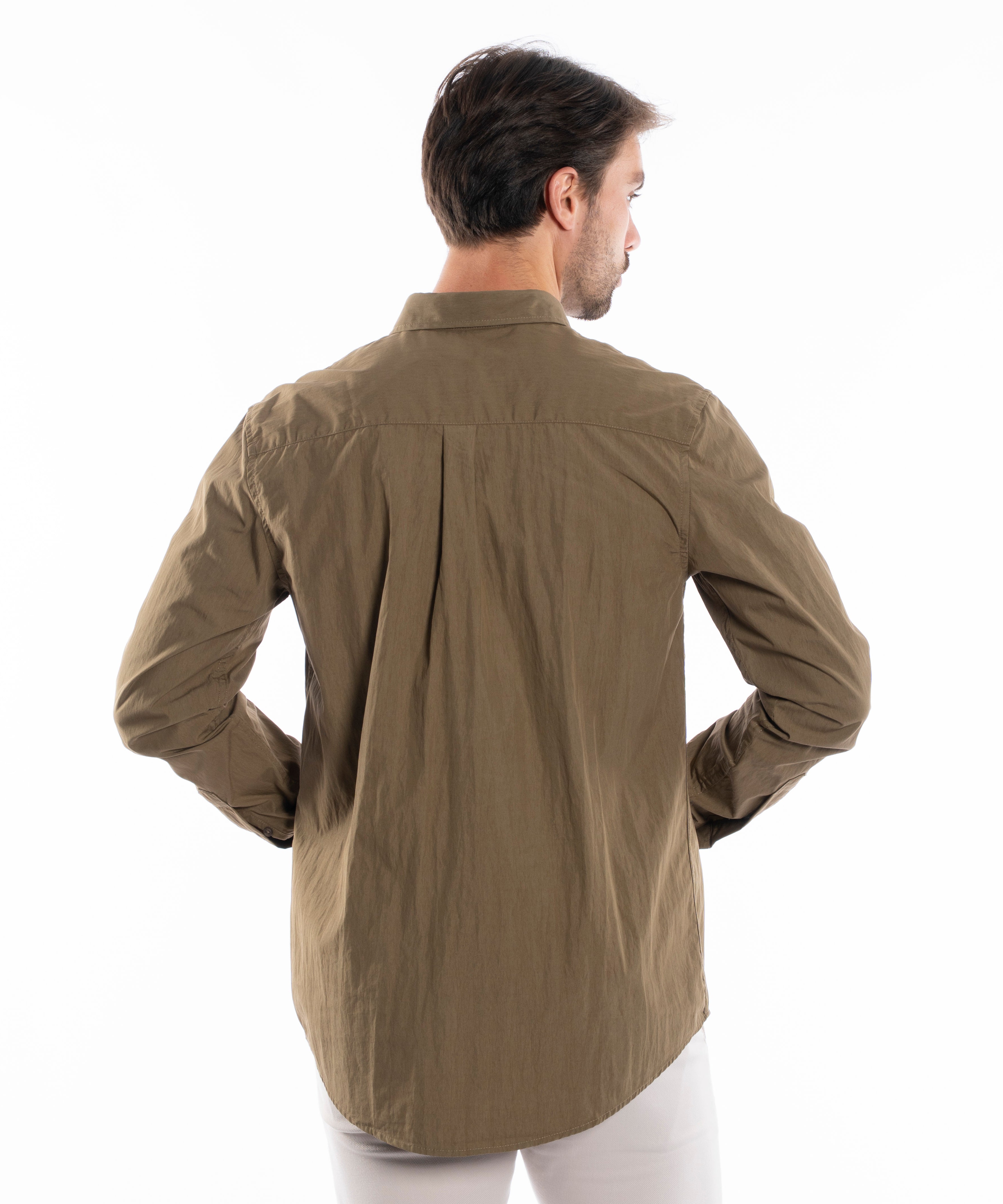 Long Sleeve Shirt - Men - Plain