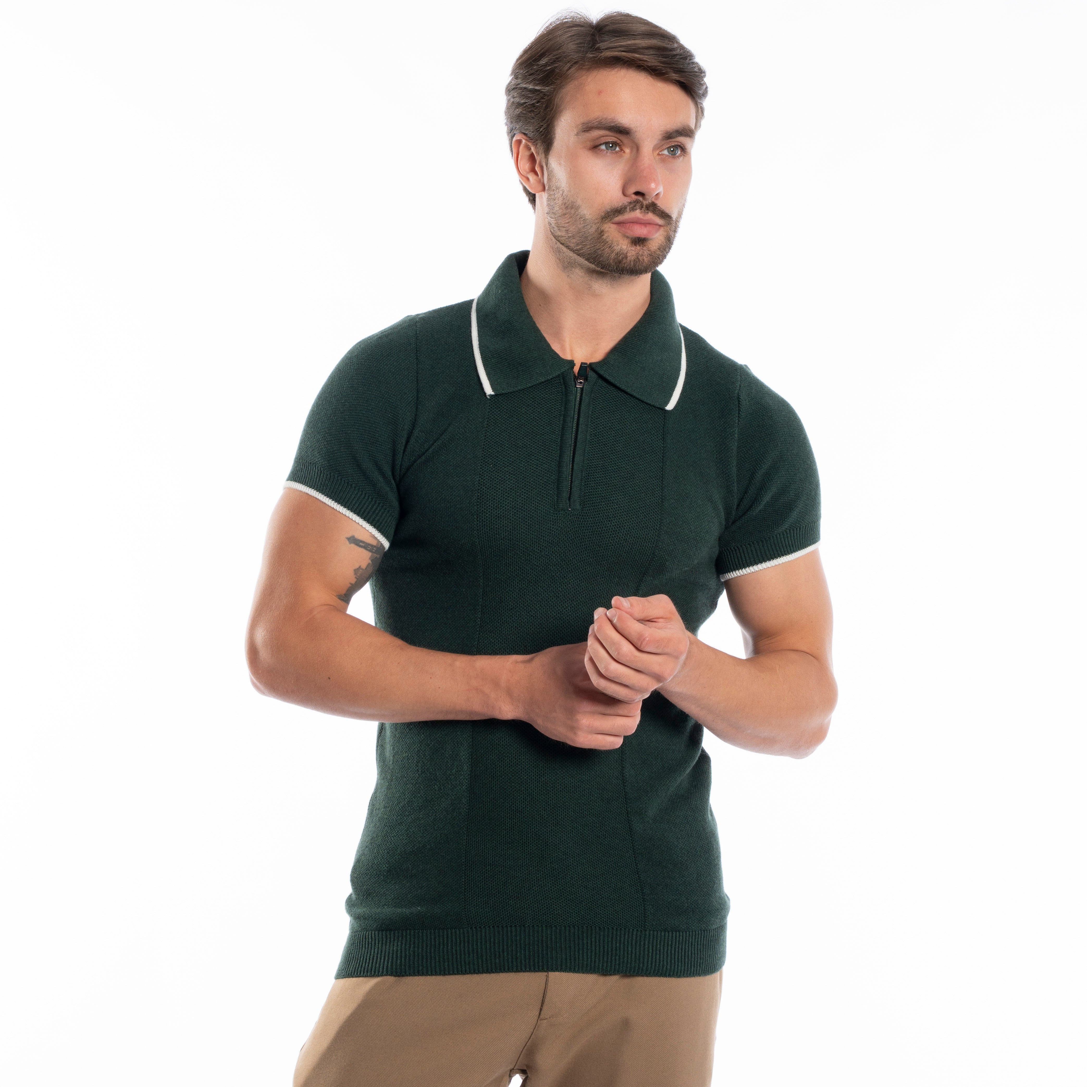 Polo T-shirt - Men - Plain