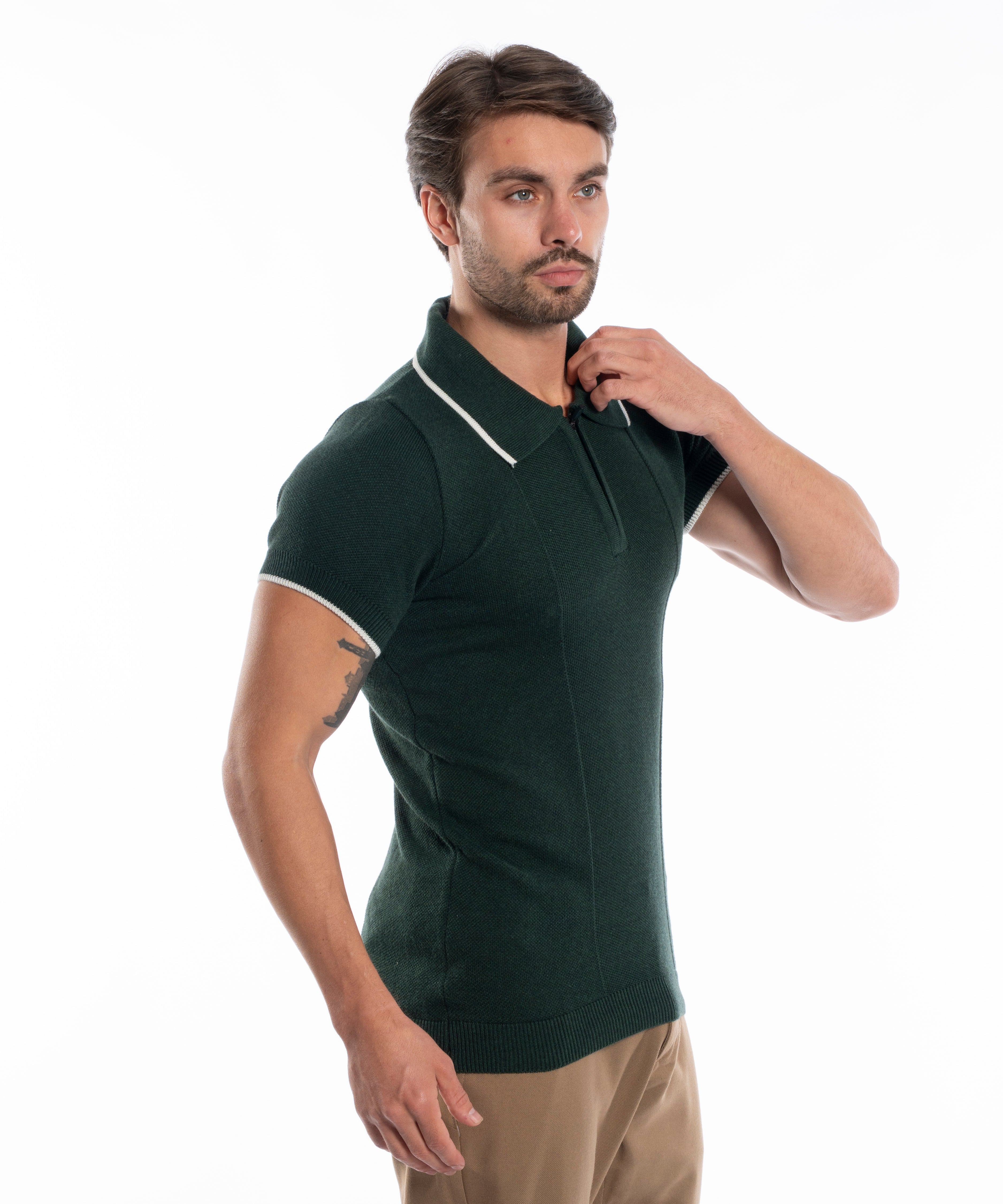 Polo T-shirt - Men - Plain