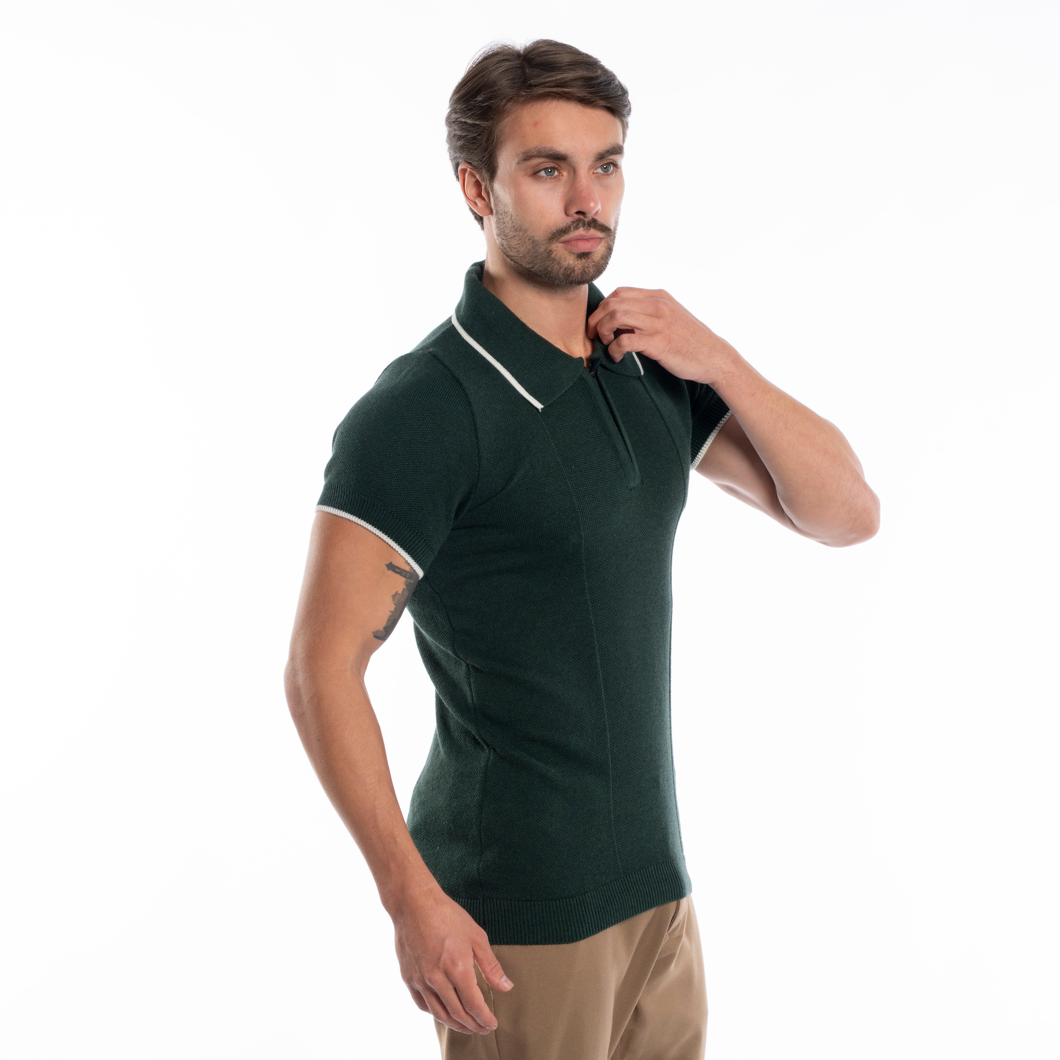 Polo T-shirt - Men - Plain