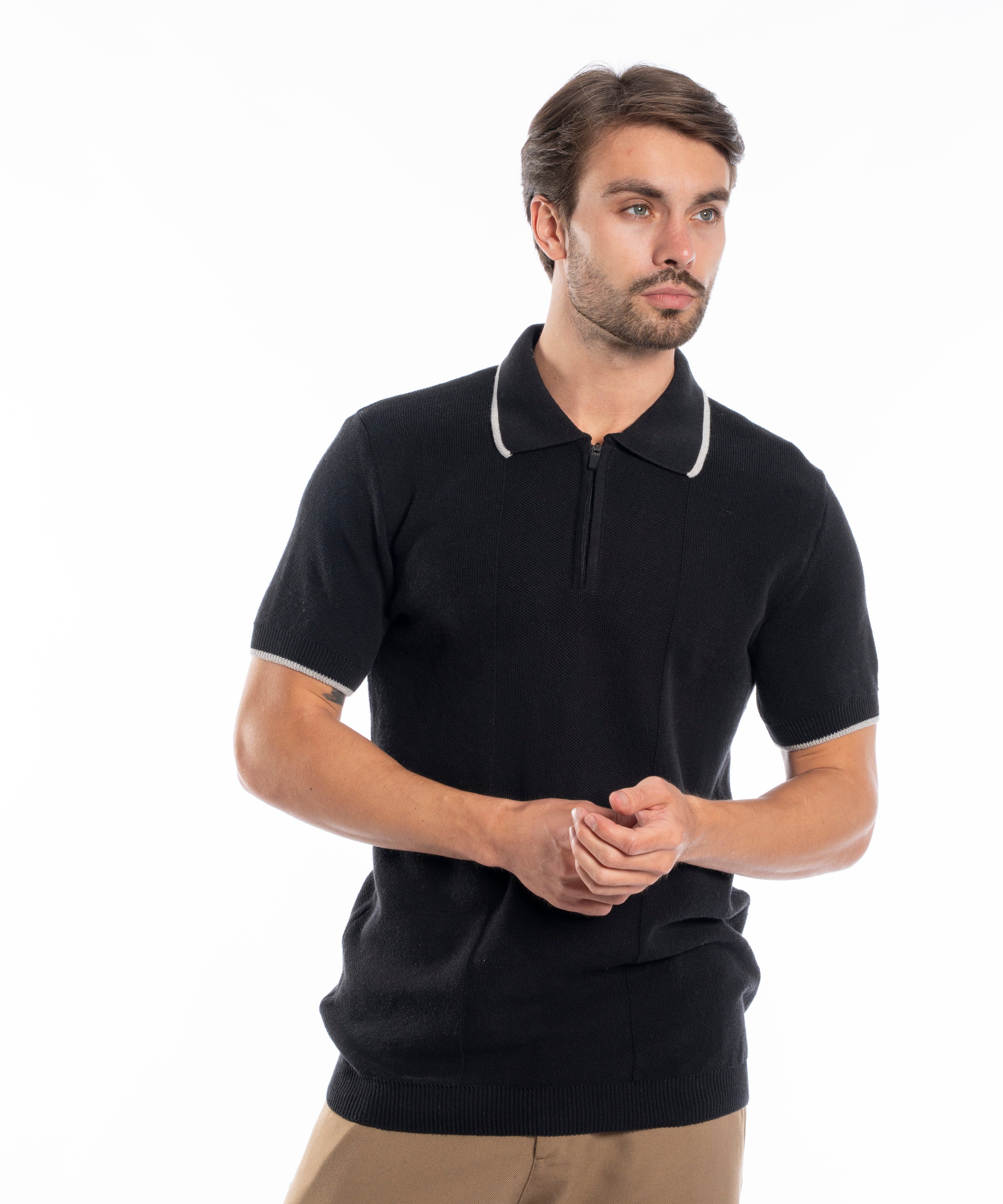 Polo T-shirt - Men - Plain