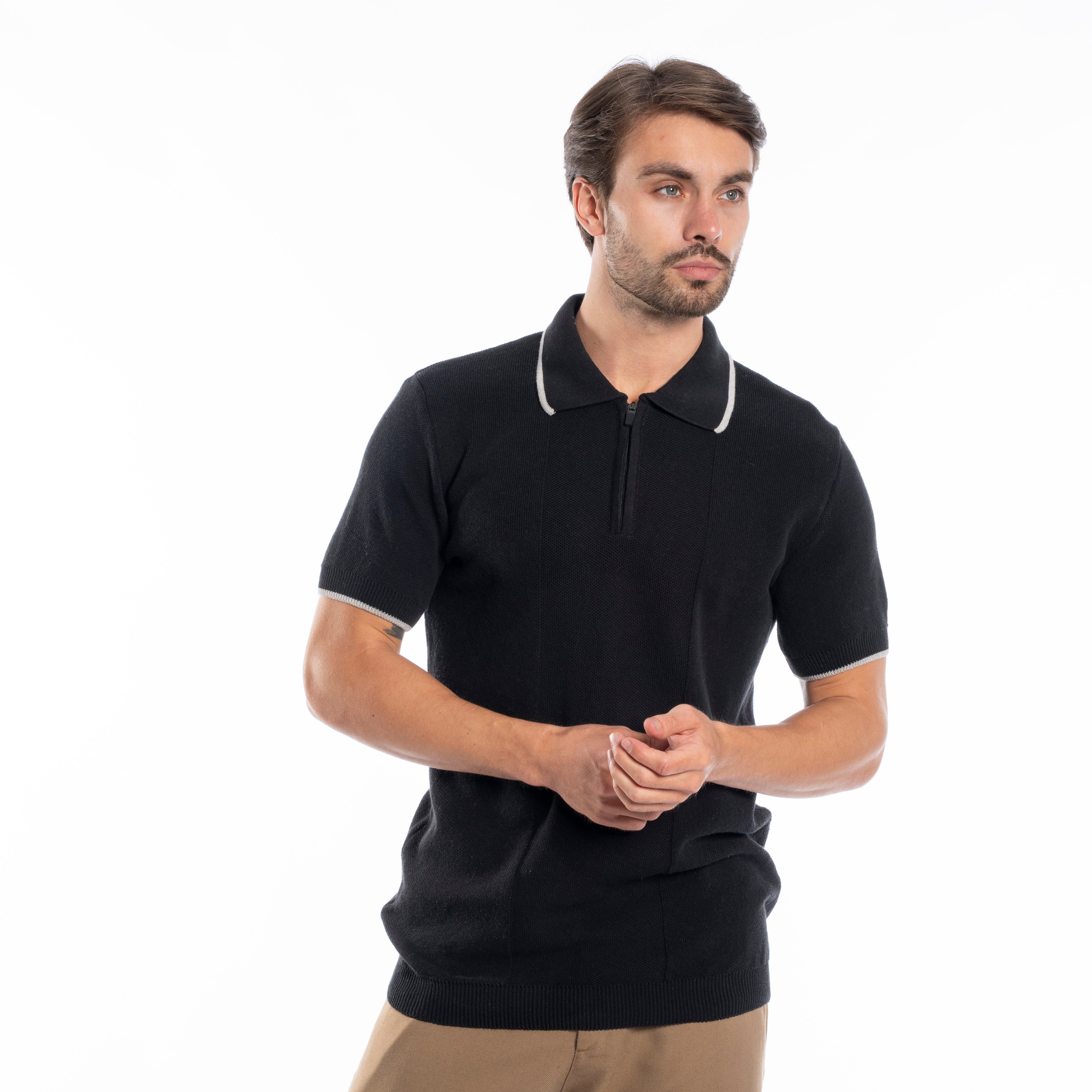 Polo T-shirt - Men - Plain