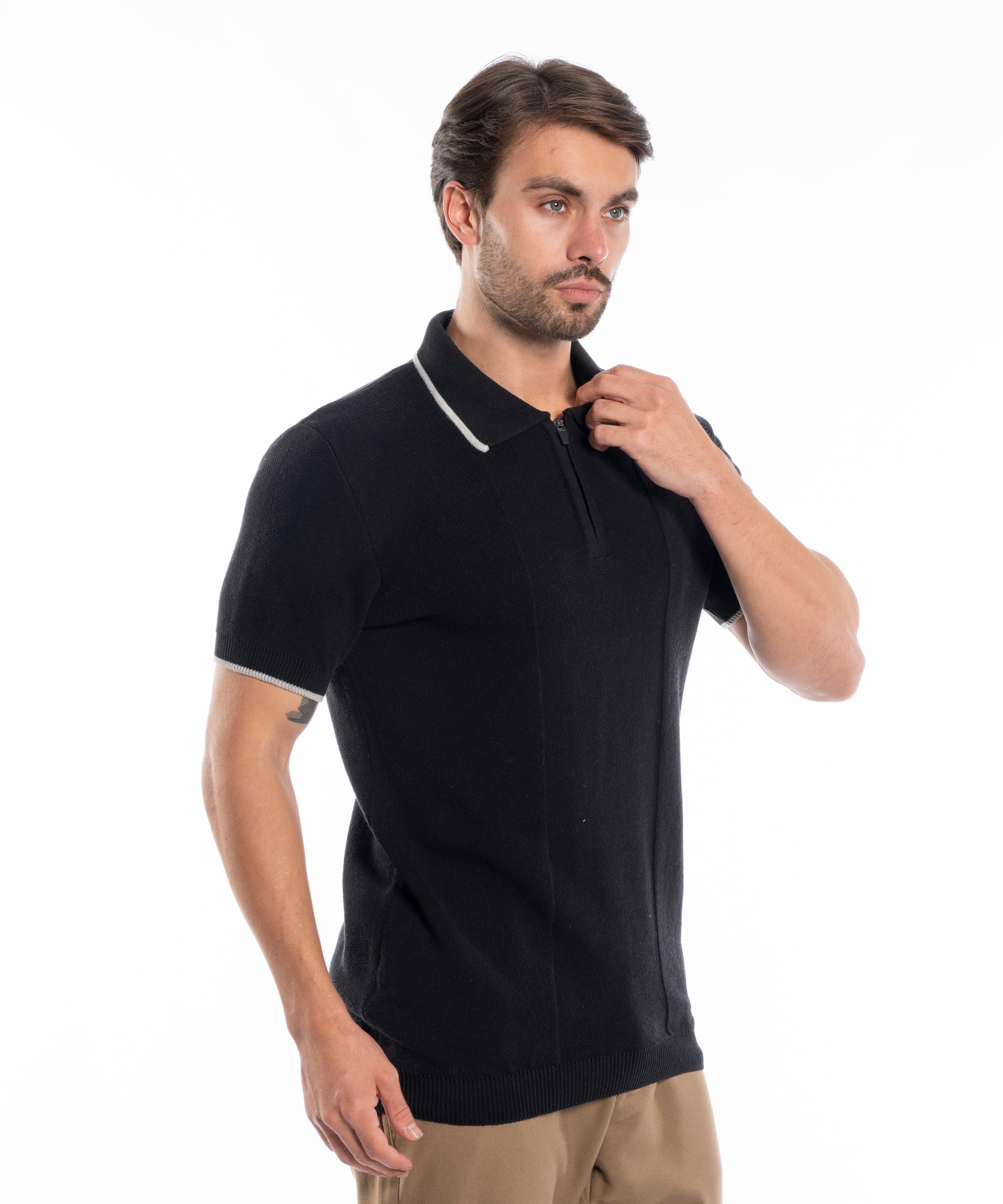 Polo T-shirt - Men - Plain