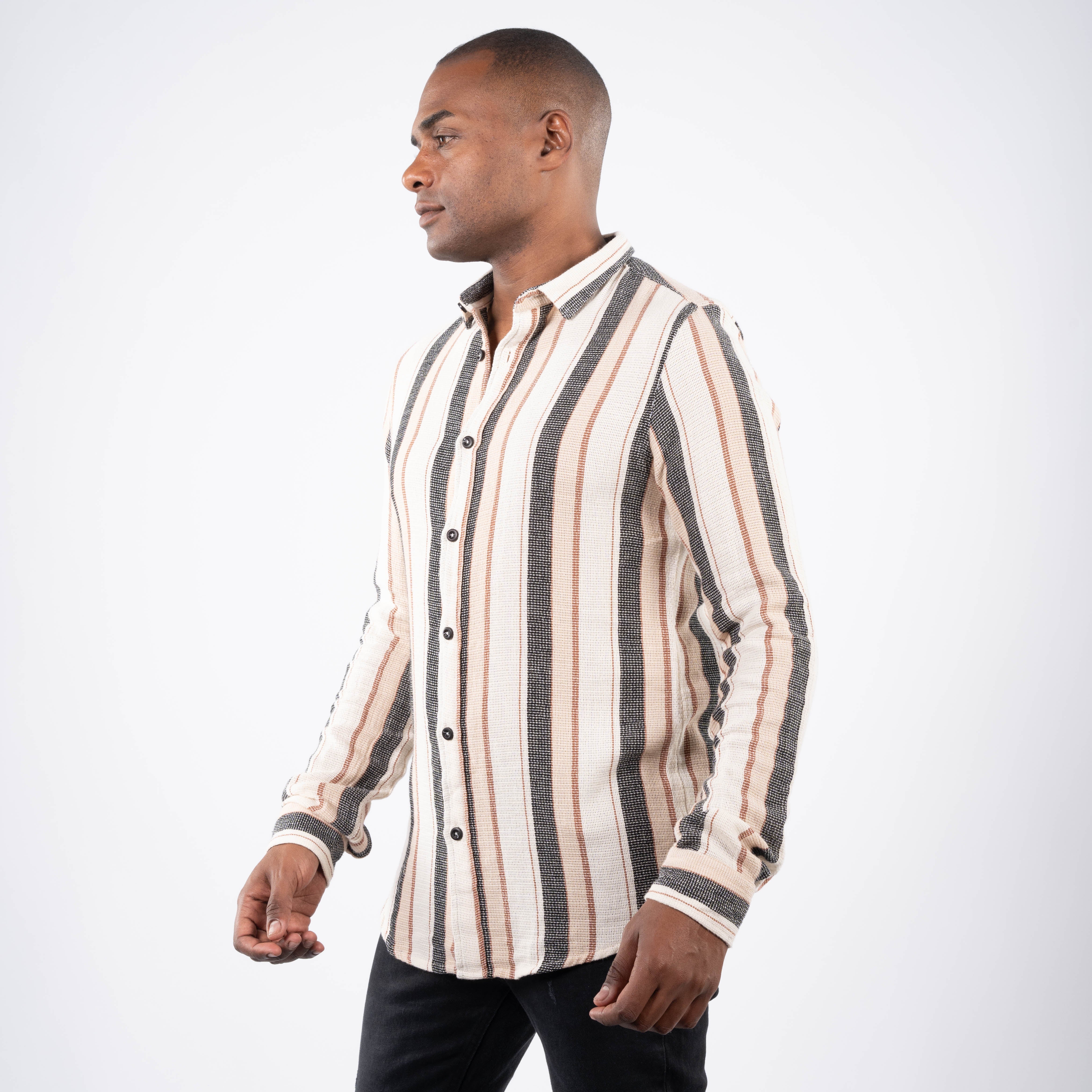 قميص - رجال - كم طويل