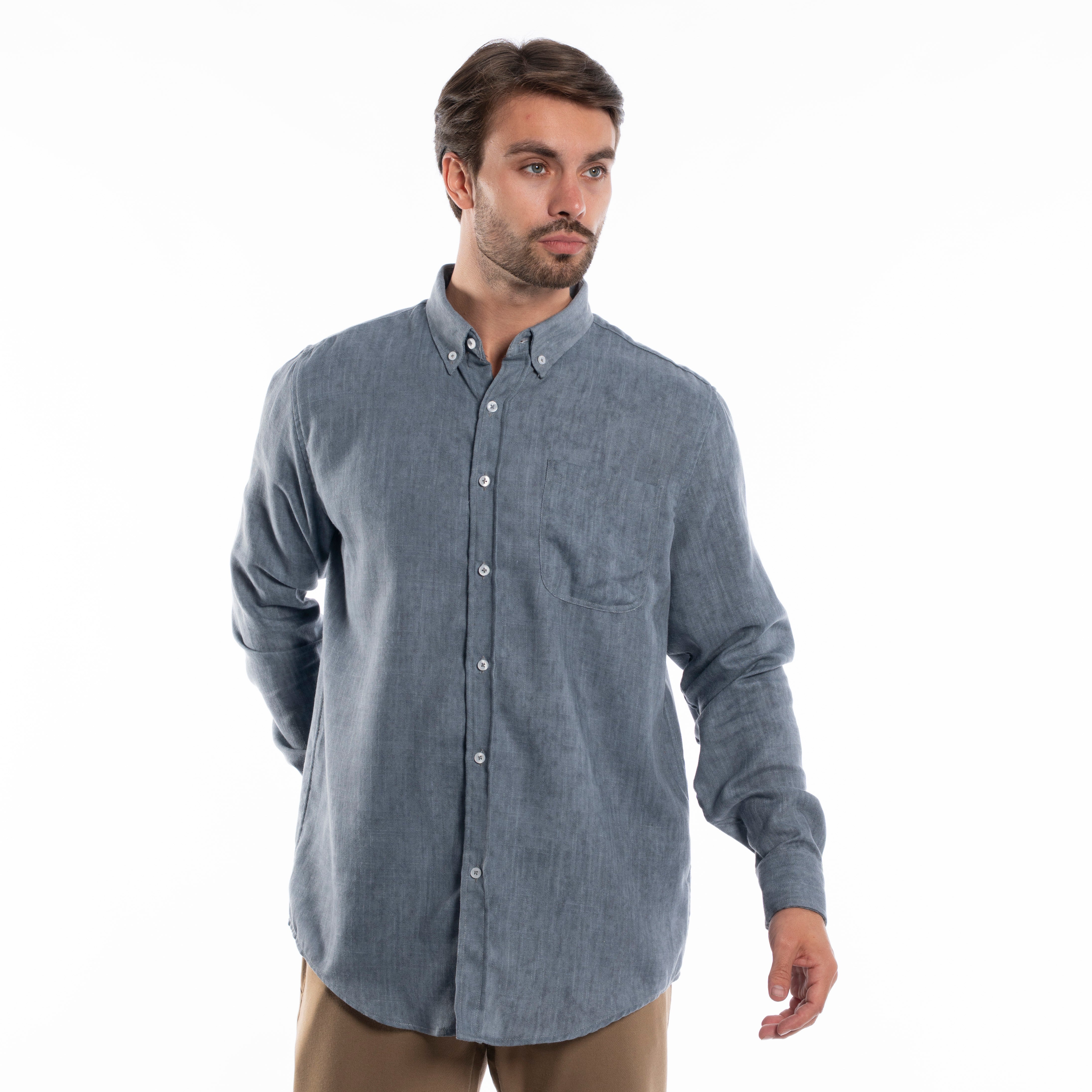 Long Sleeve Shirt - Men - Comouflage