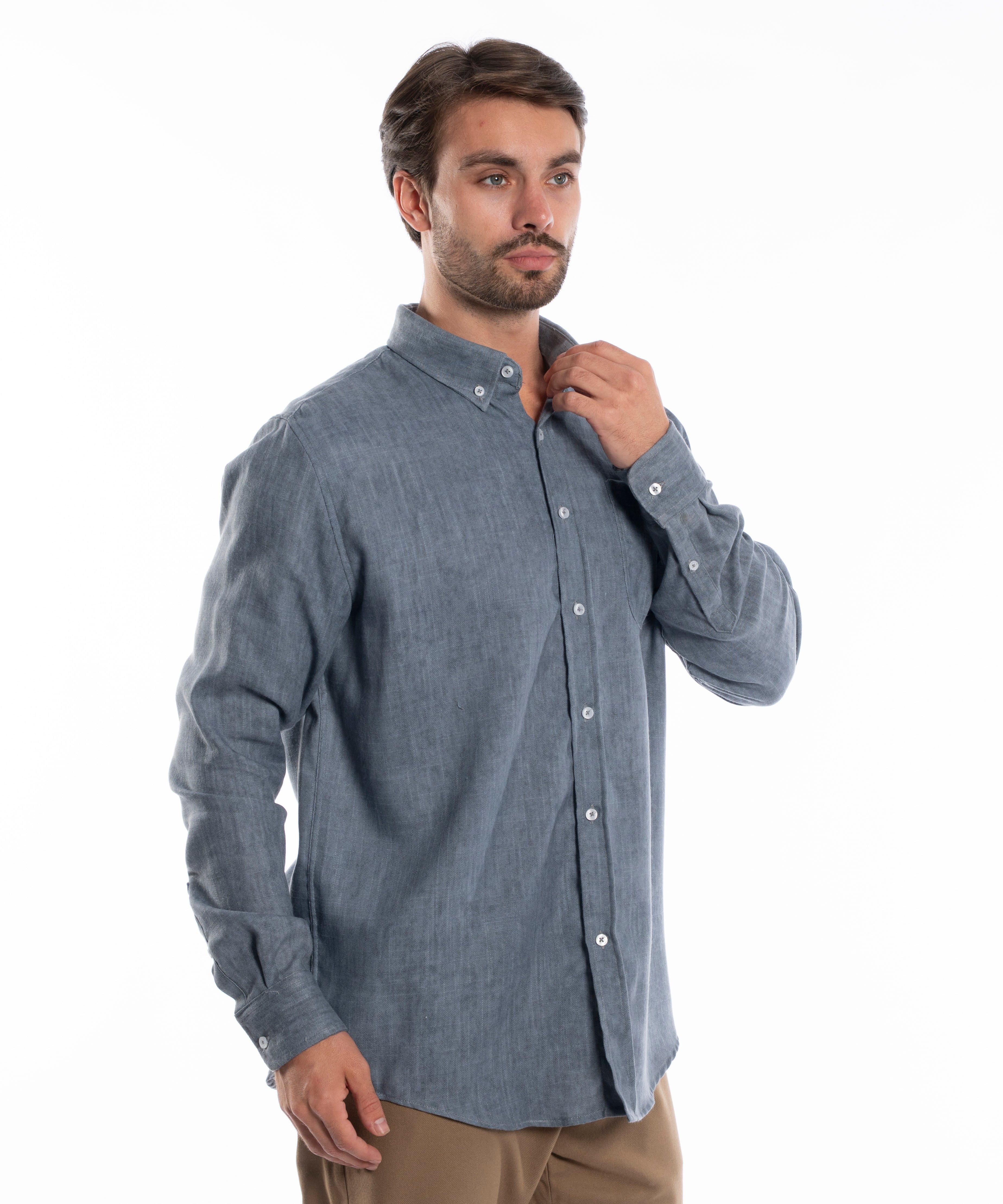 Long Sleeve Shirt - Men - Comouflage