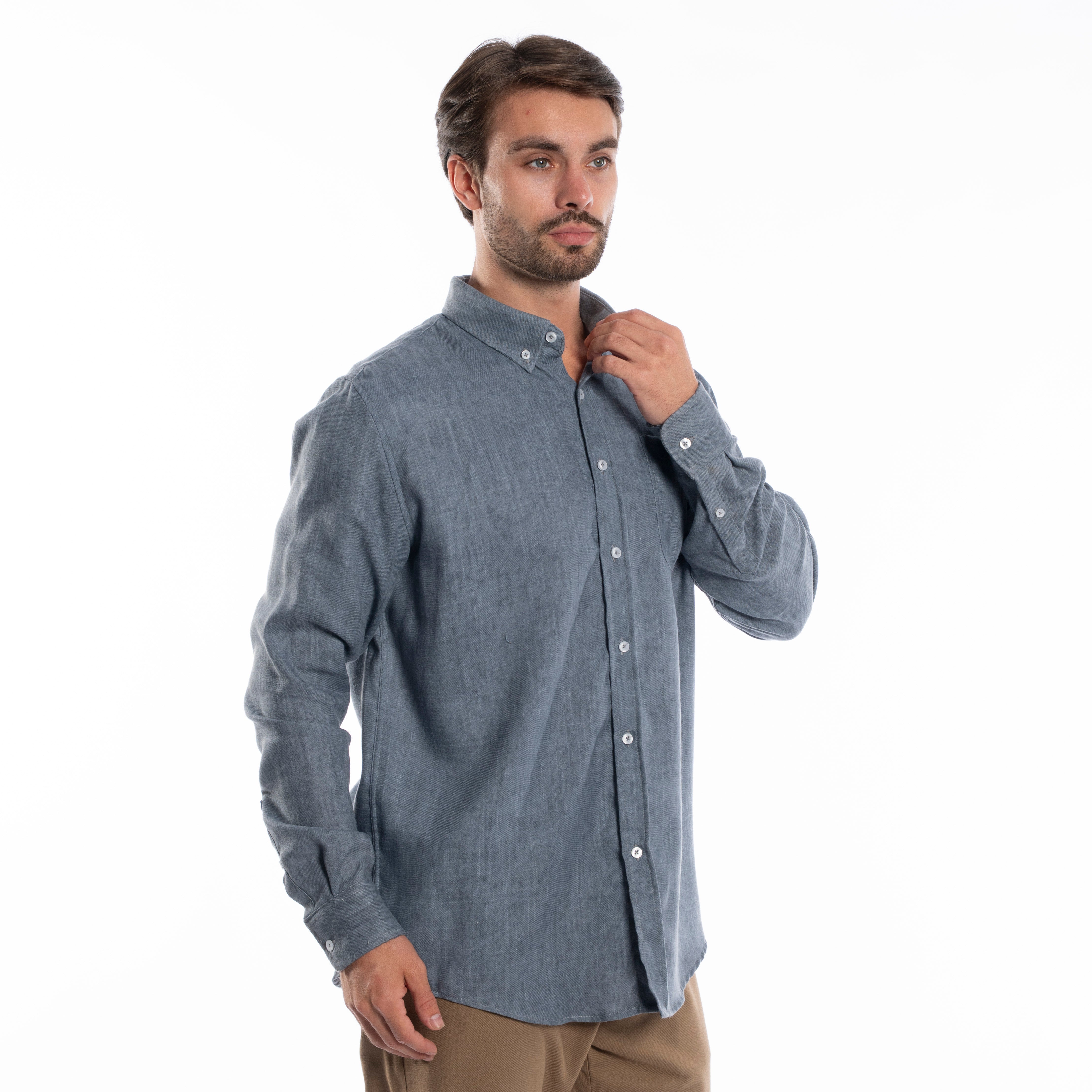 Long Sleeve Shirt - Men - Comouflage
