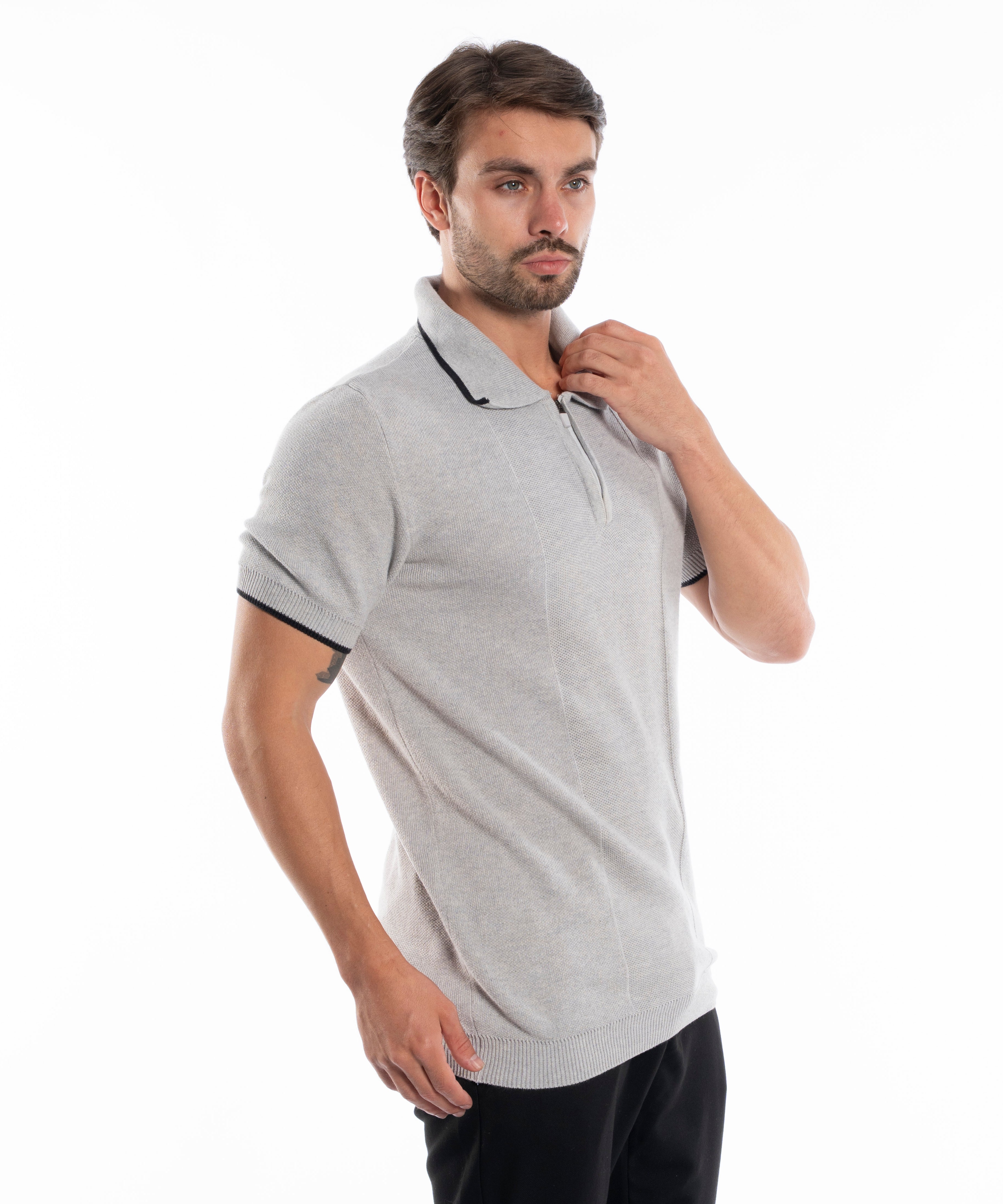 Polo T-shirt - Men - Plain