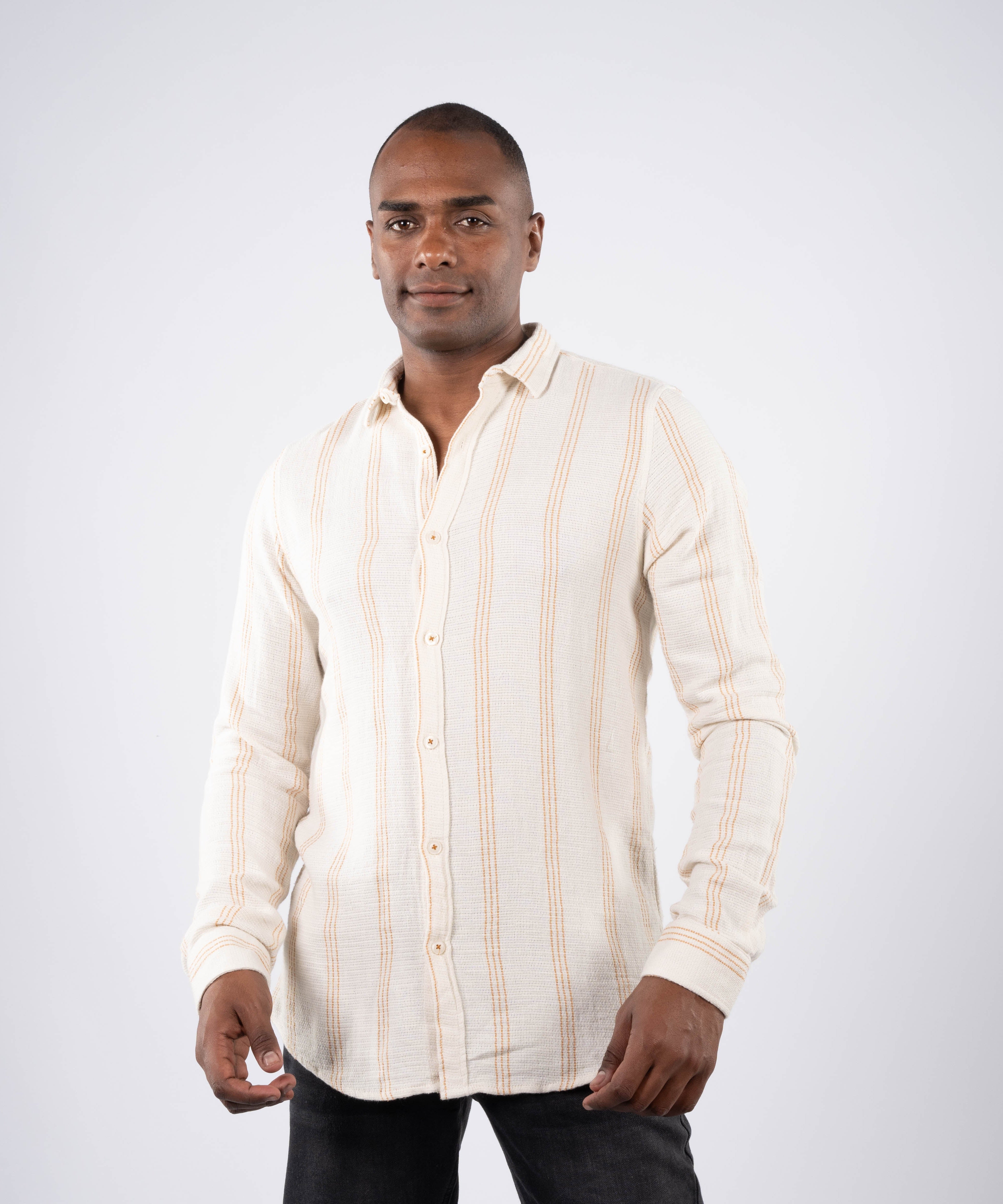 قميص - رجال - كم طويل