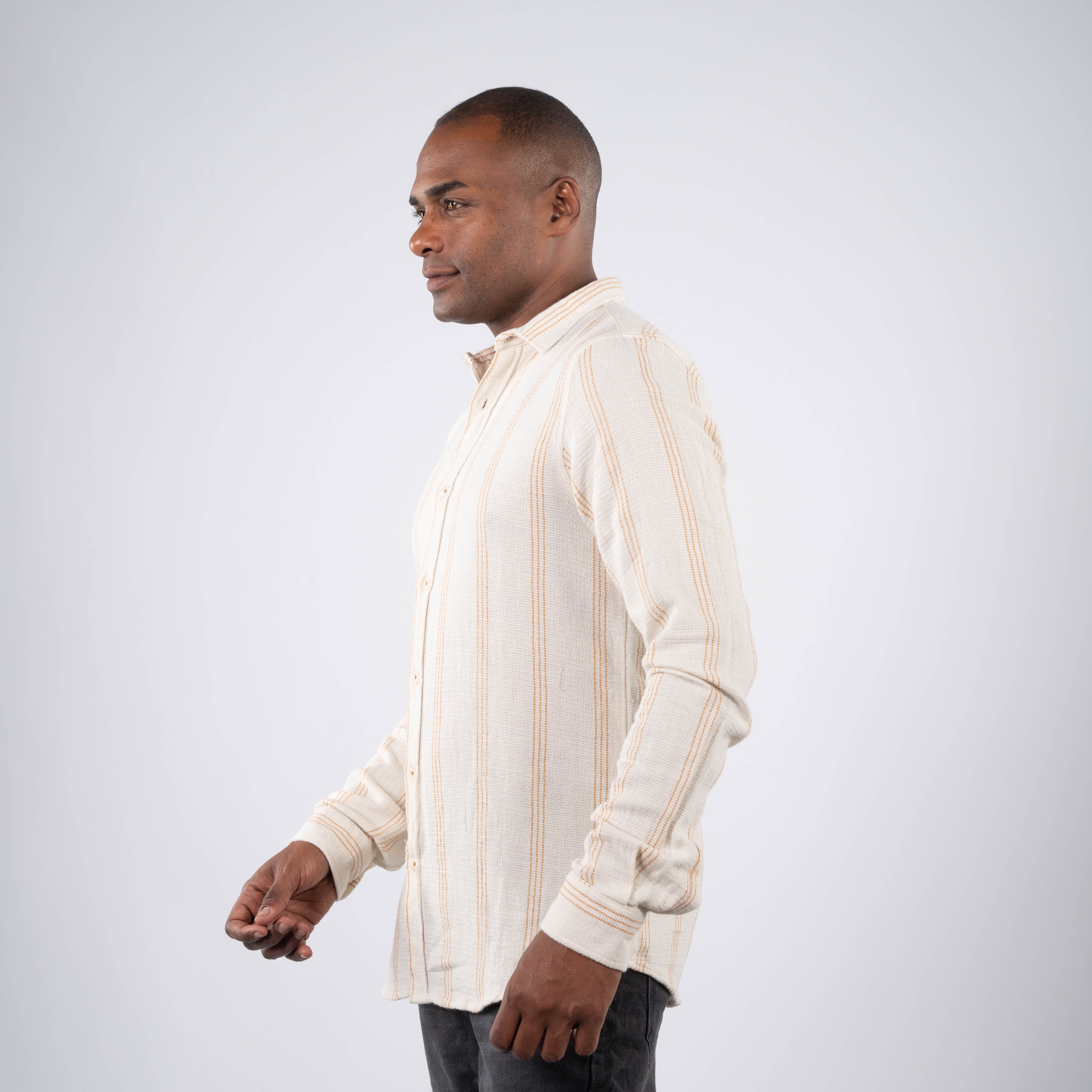 قميص - رجال - كم طويل