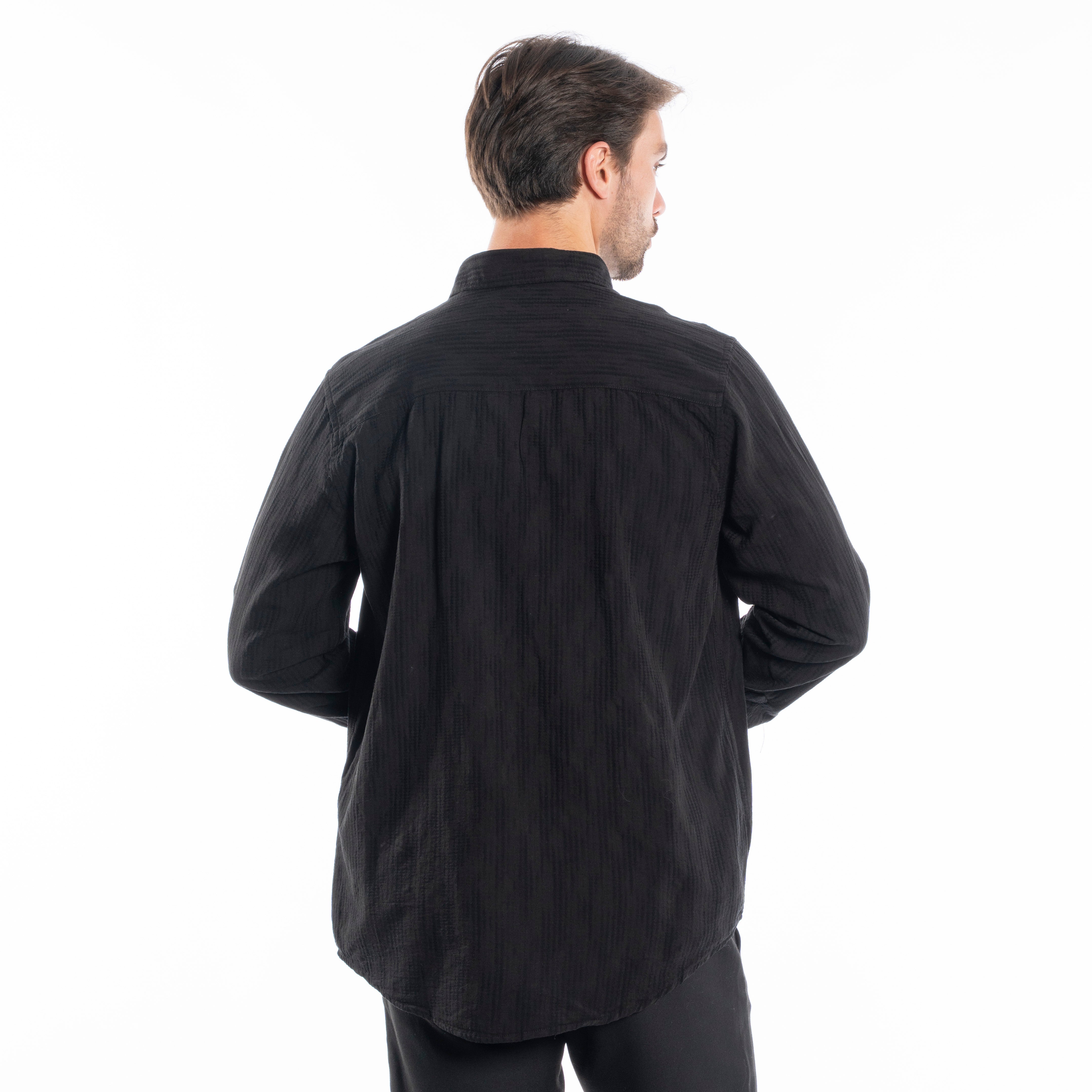 Long Sleeve Shirt - Men - Plain