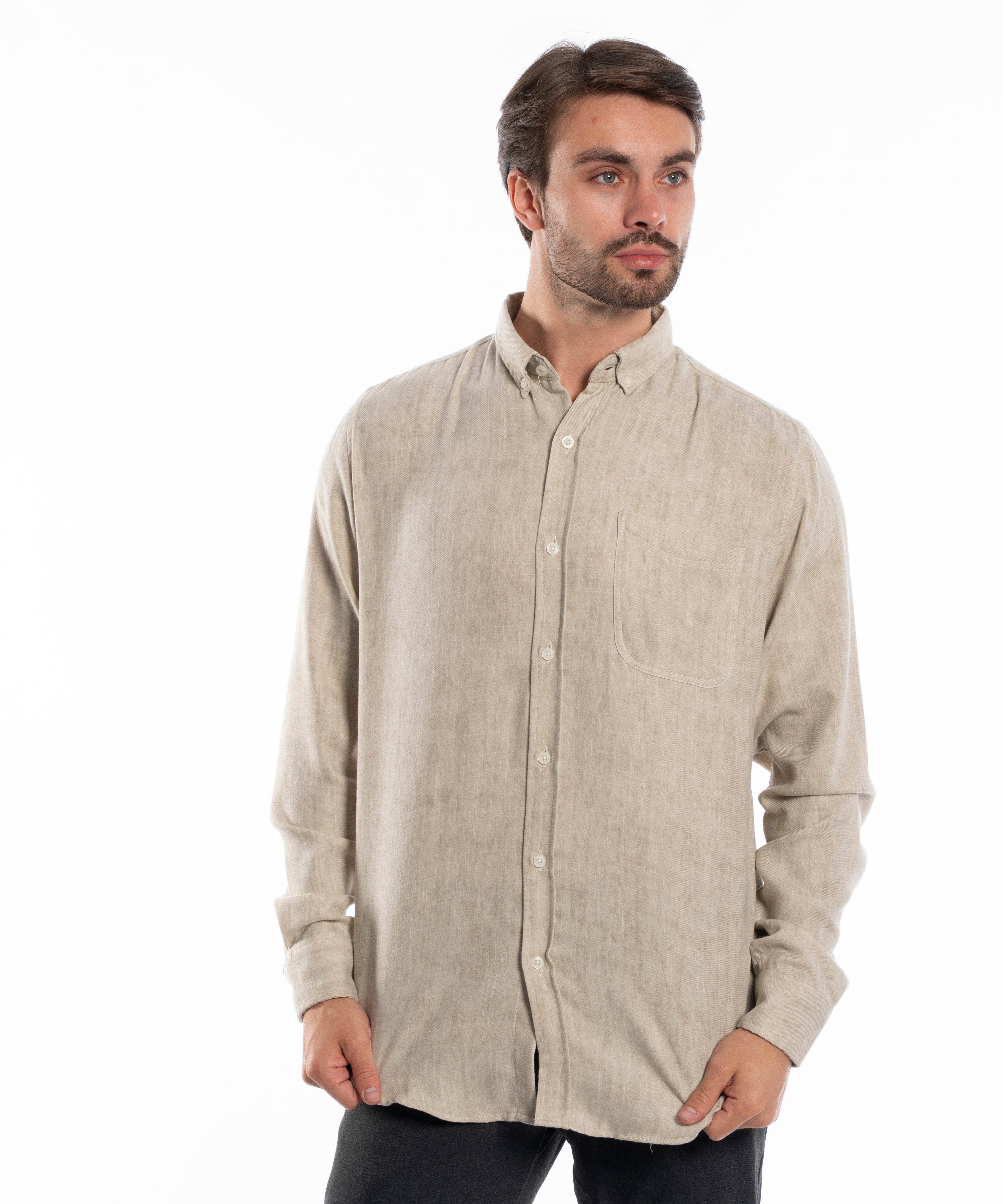 Long Sleeve Shirt - Men - Comouflage
