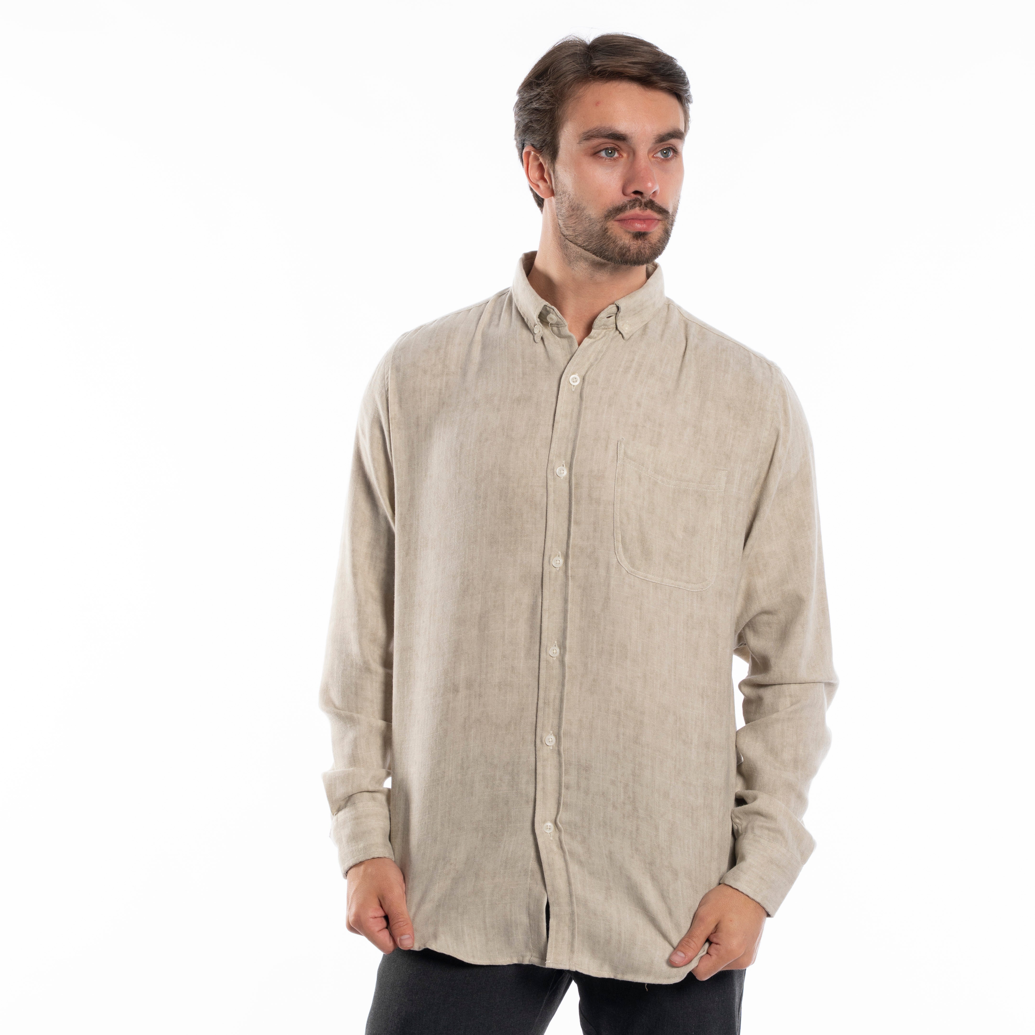 Long Sleeve Shirt - Men - Comouflage
