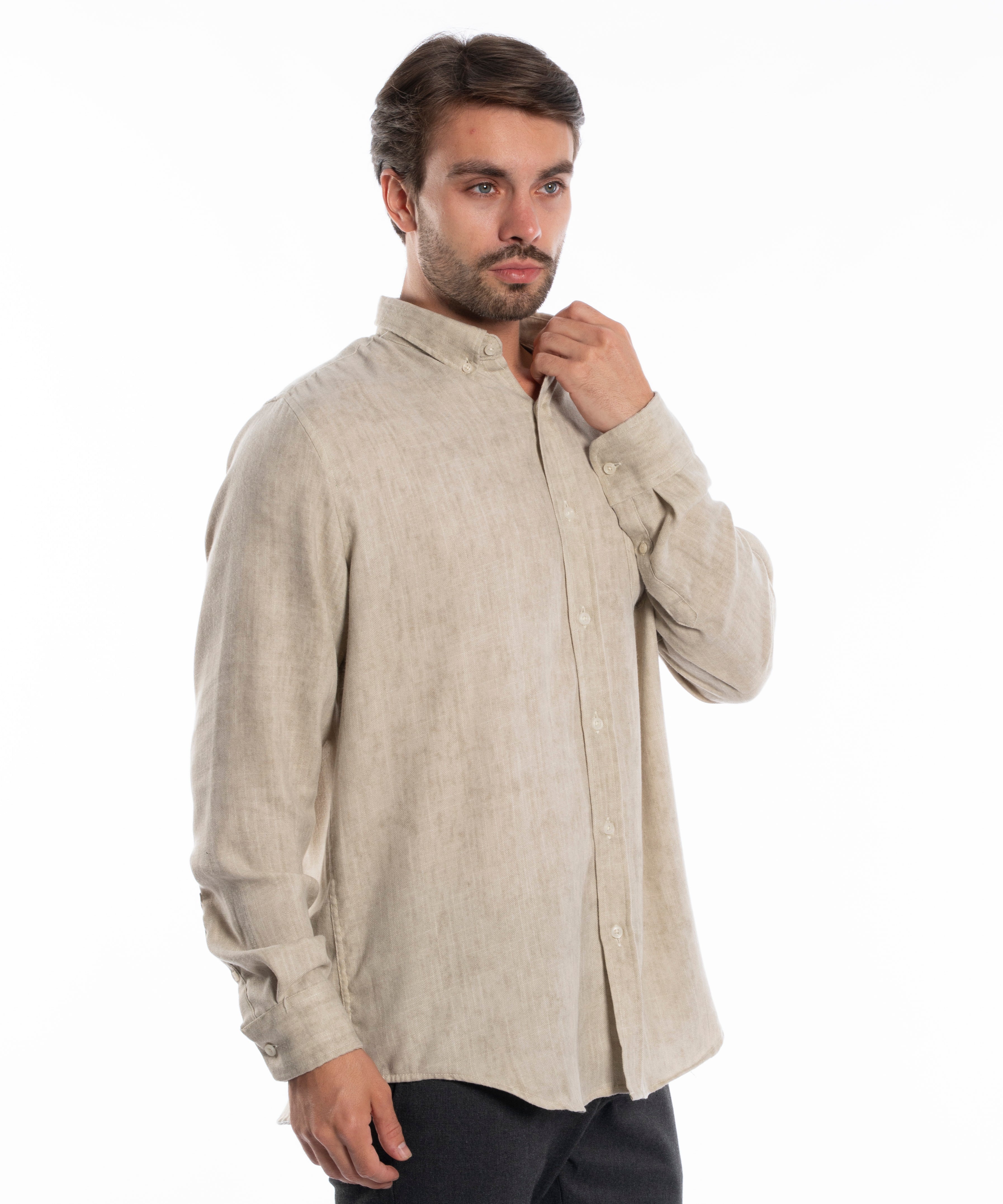 Long Sleeve Shirt - Men - Comouflage