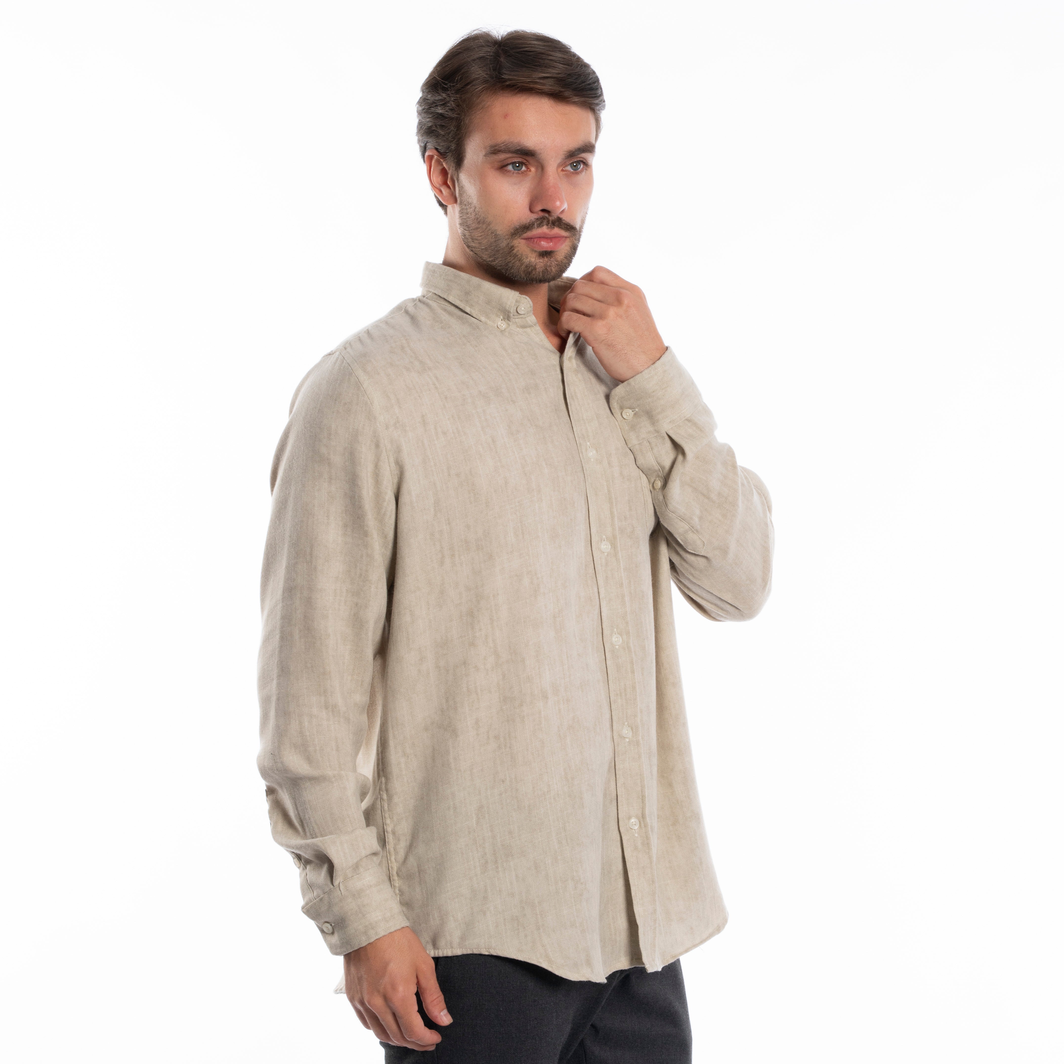 Long Sleeve Shirt - Men - Comouflage