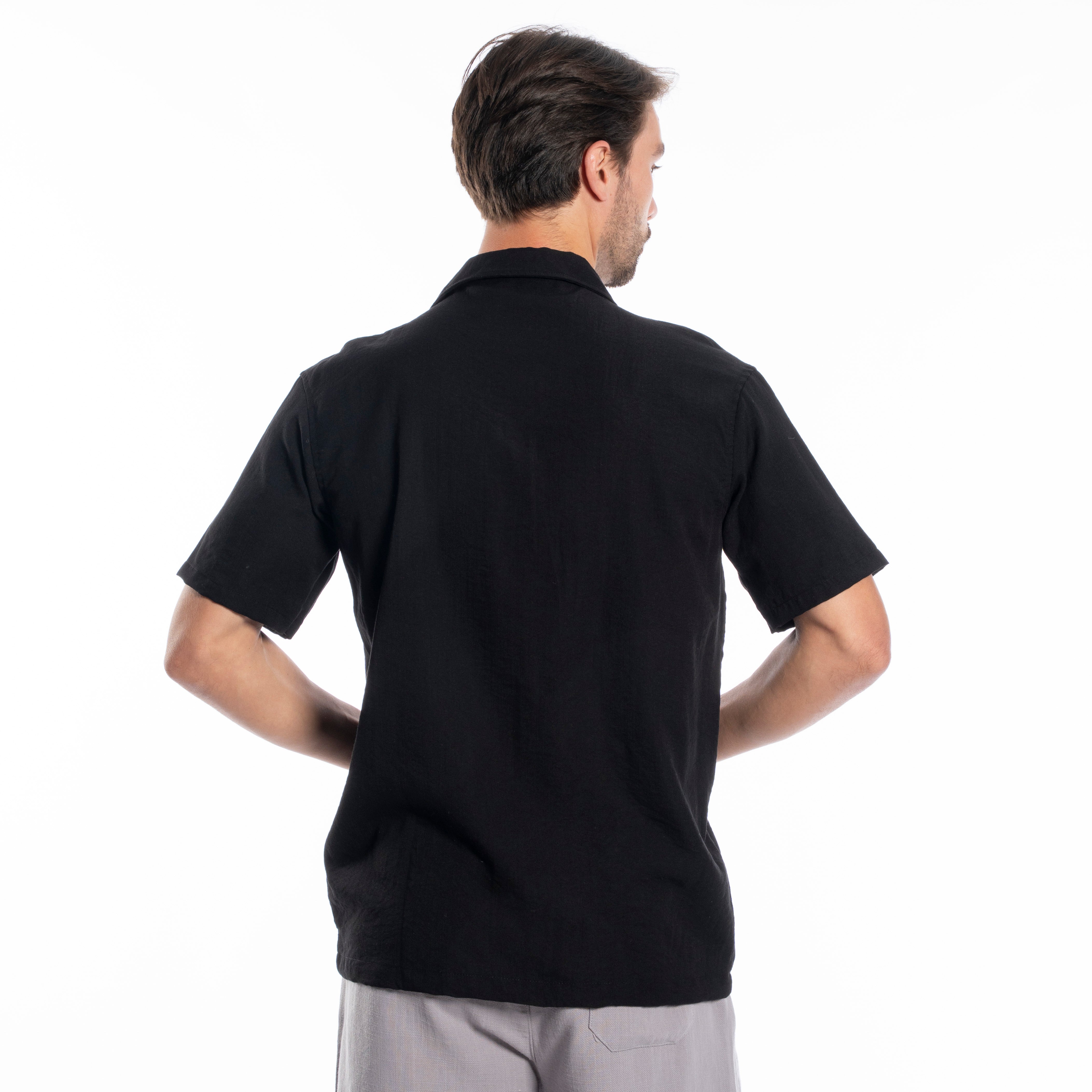 Half Sleeve Shirt - Men - Plain