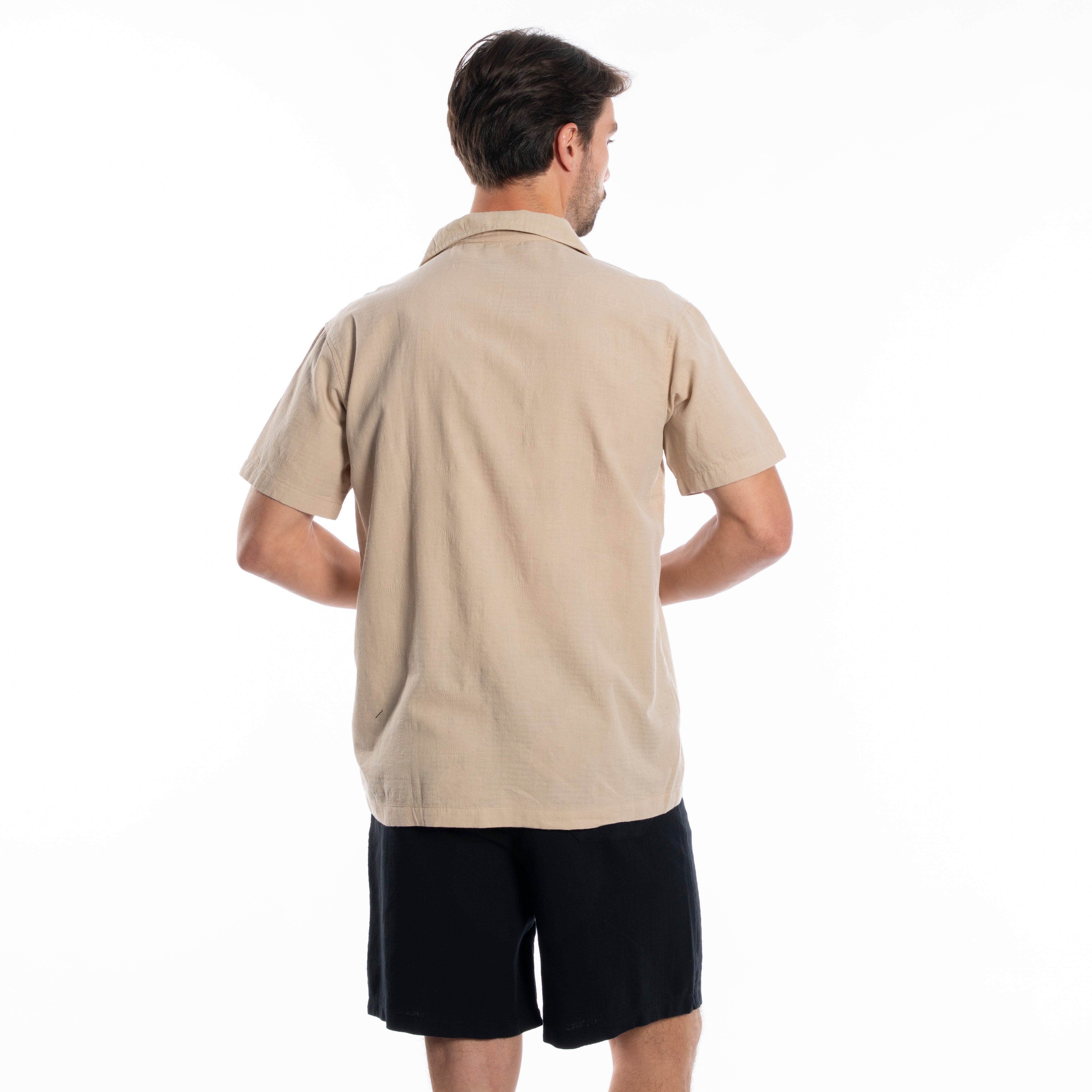 Half Sleeve Shirt - Men - Plain