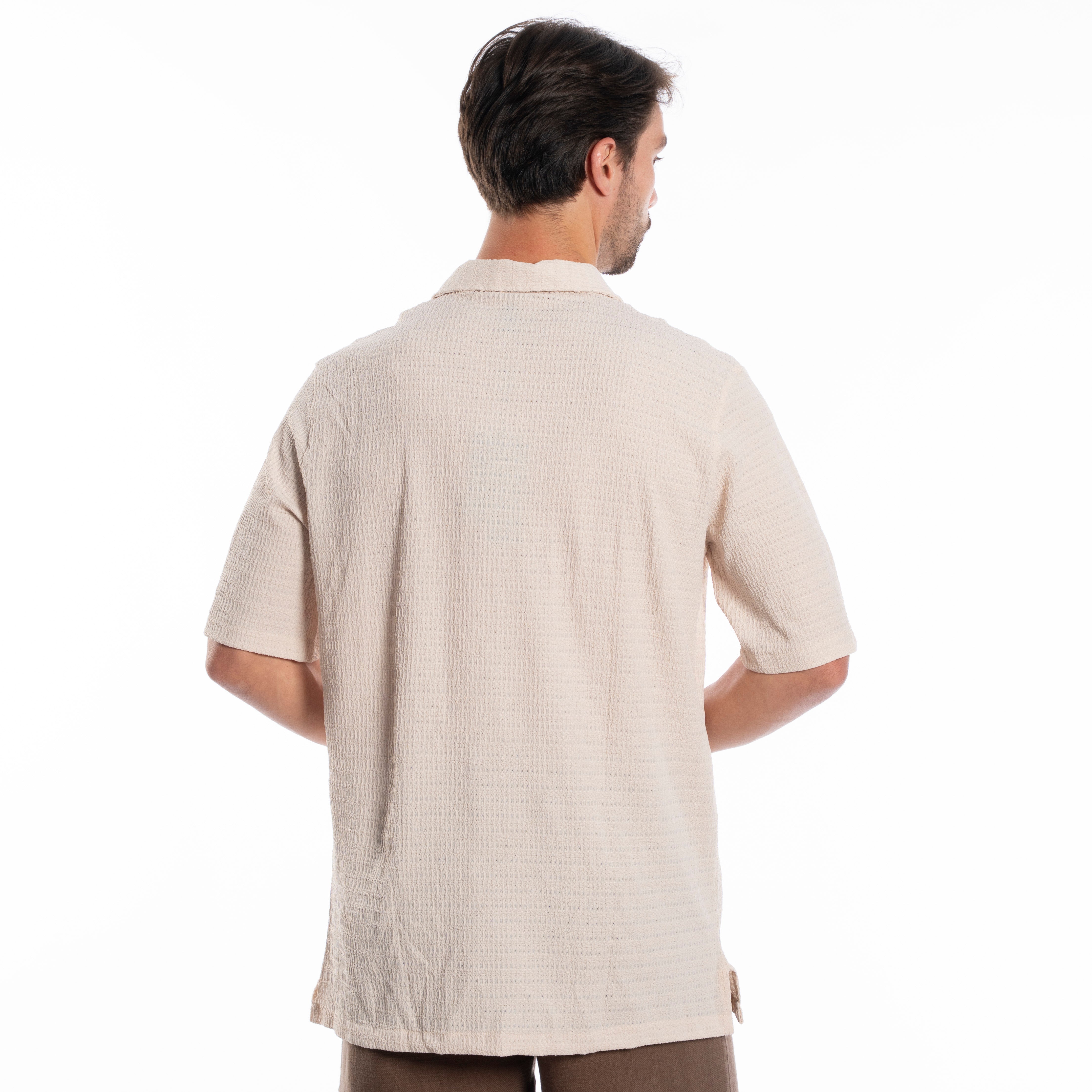 Half Sleeve Shirt - Men - Plain