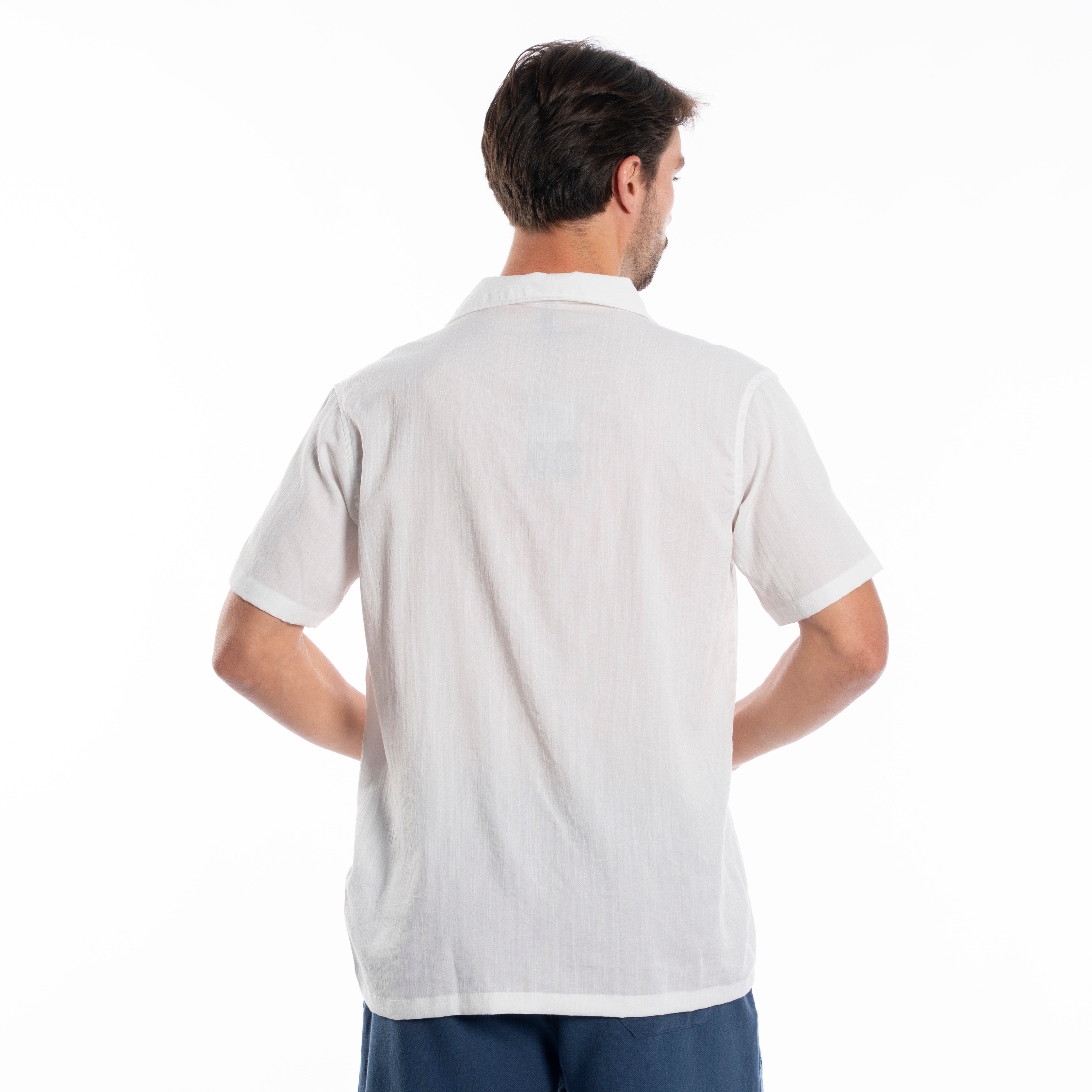 Half Sleeve Shirt - Men - Plain