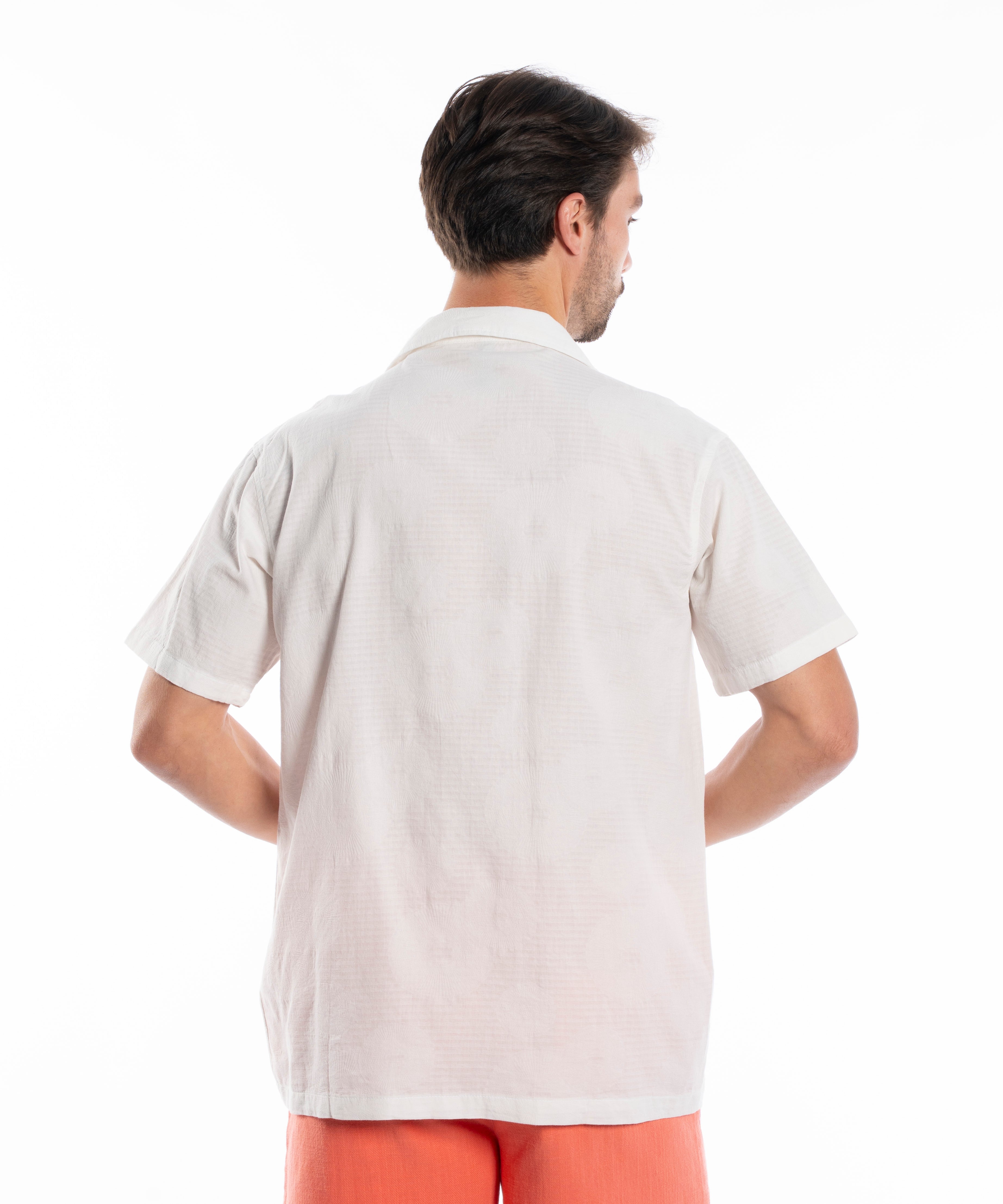 Half Sleeve Shirt - Men - Plain