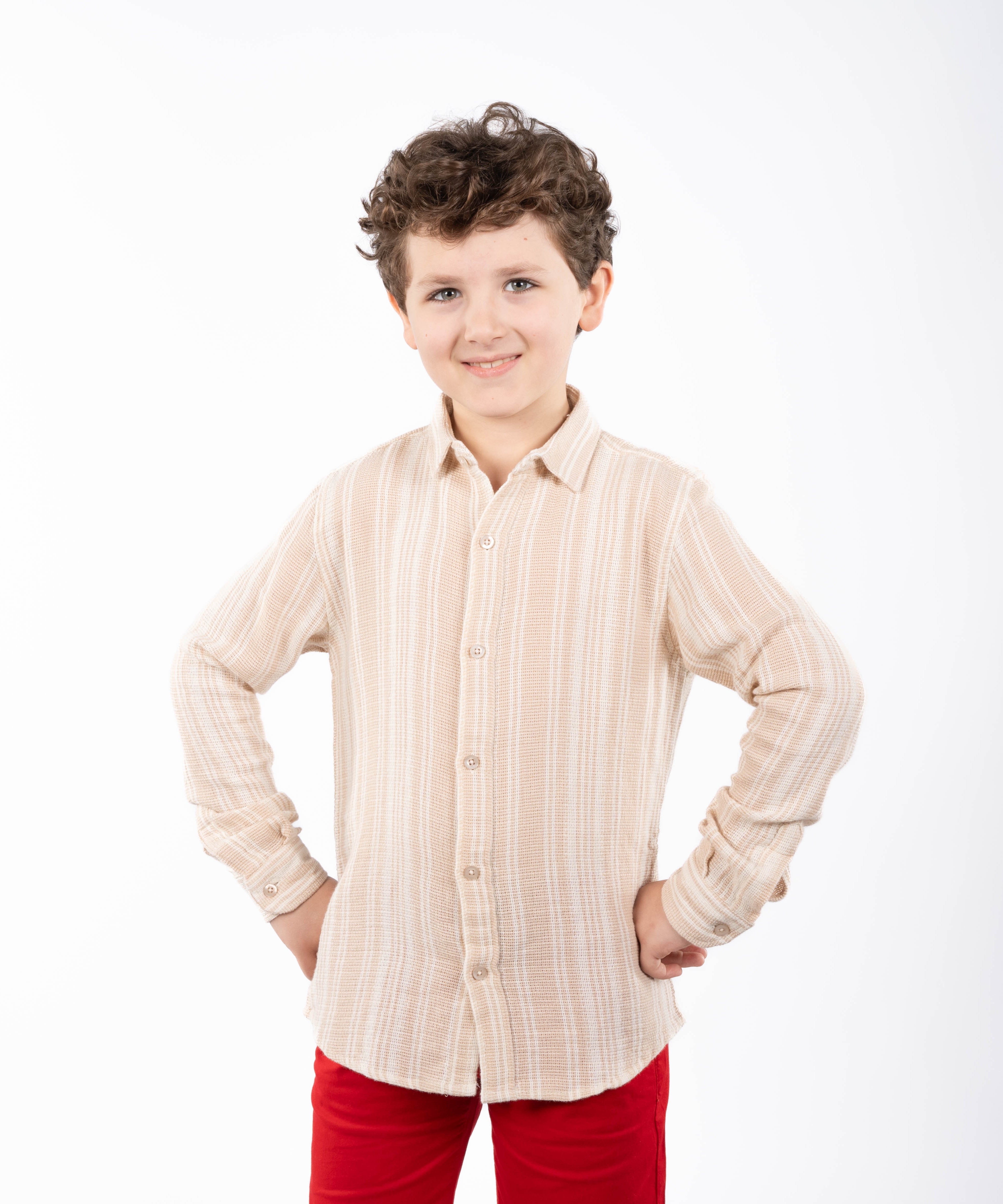 Long Sleeve Shirt - Boys - Outlet