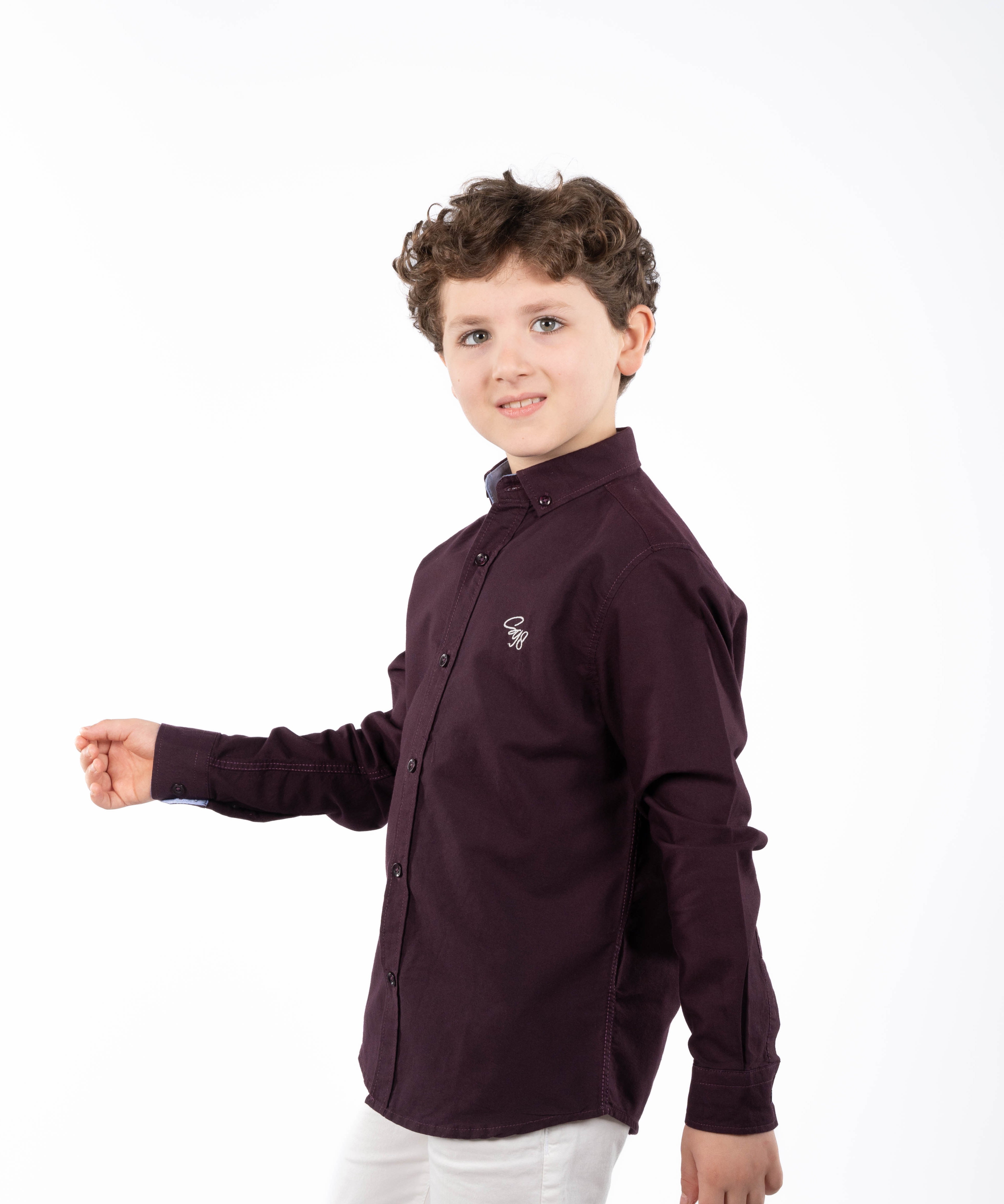 قميص - ولادي - كم طويل