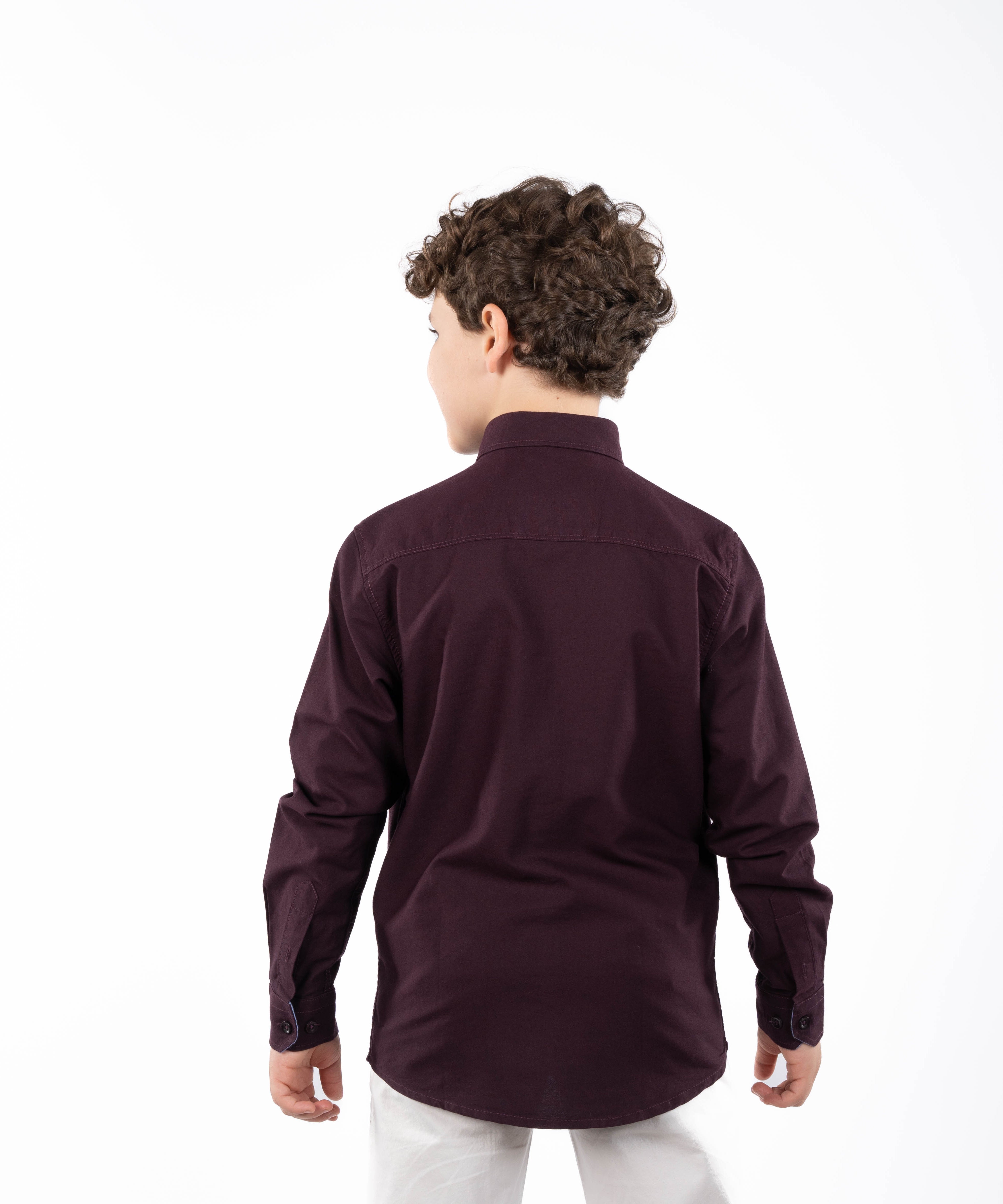 قميص - ولادي - كم طويل