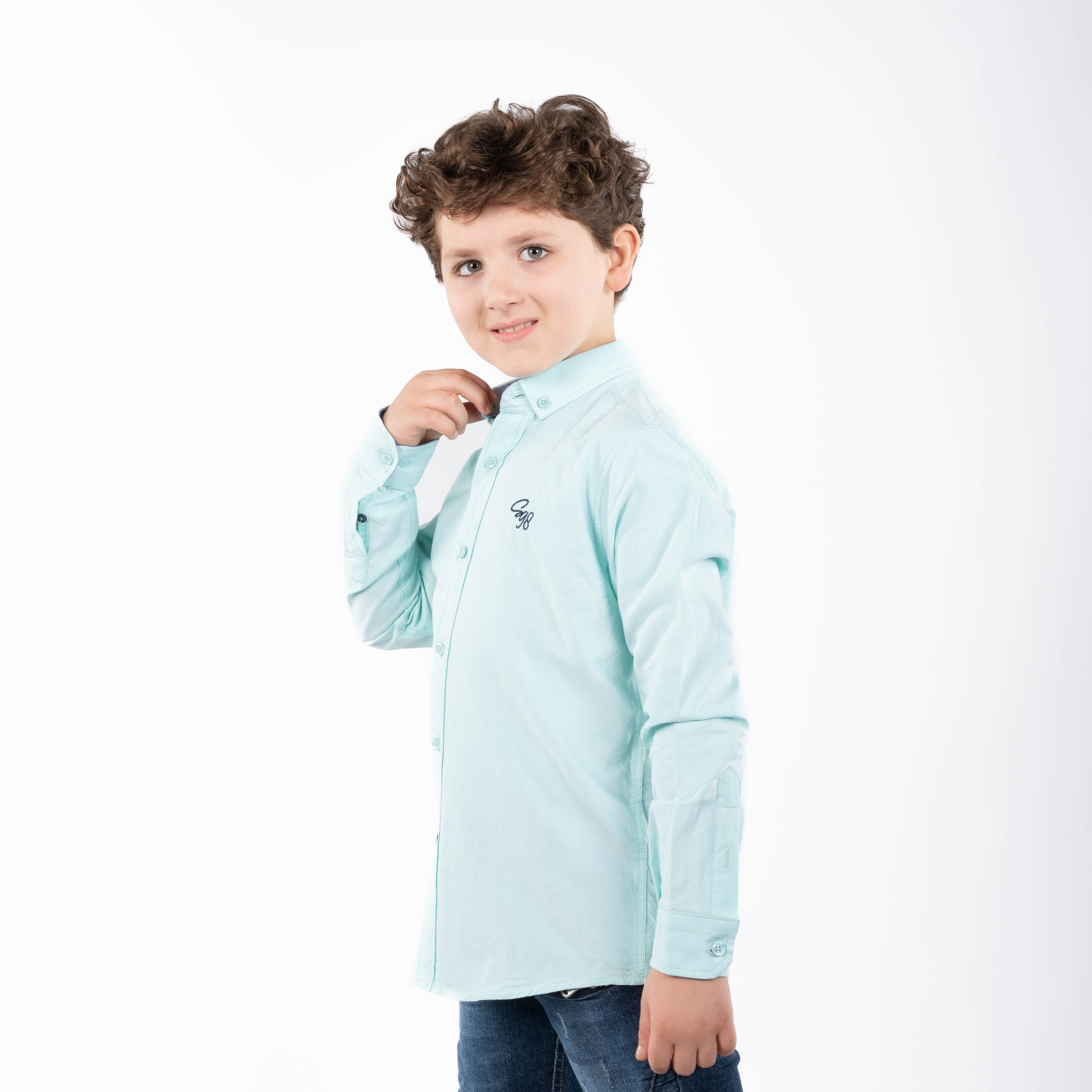 قميص - ولادي - كم طويل