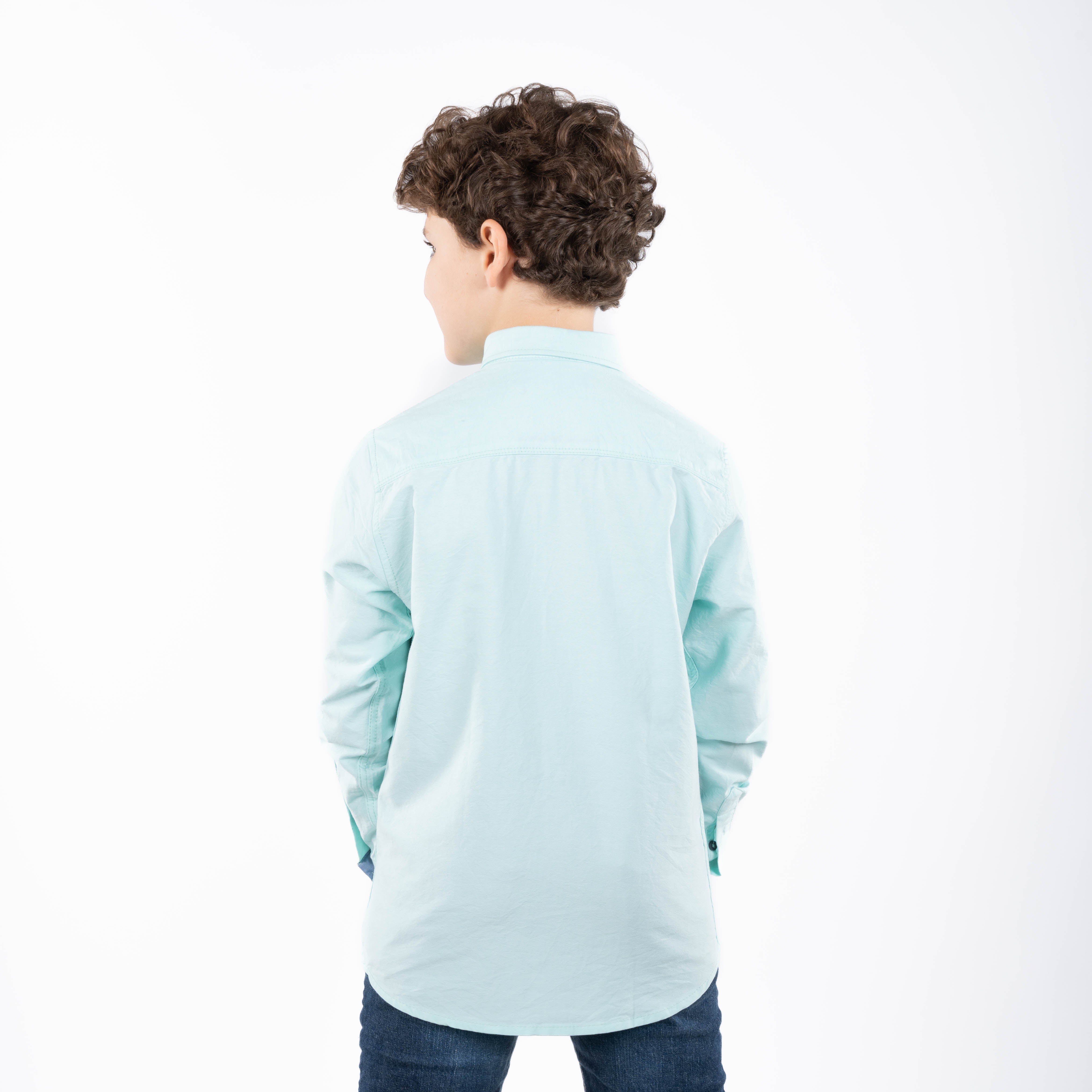 قميص - ولادي - كم طويل