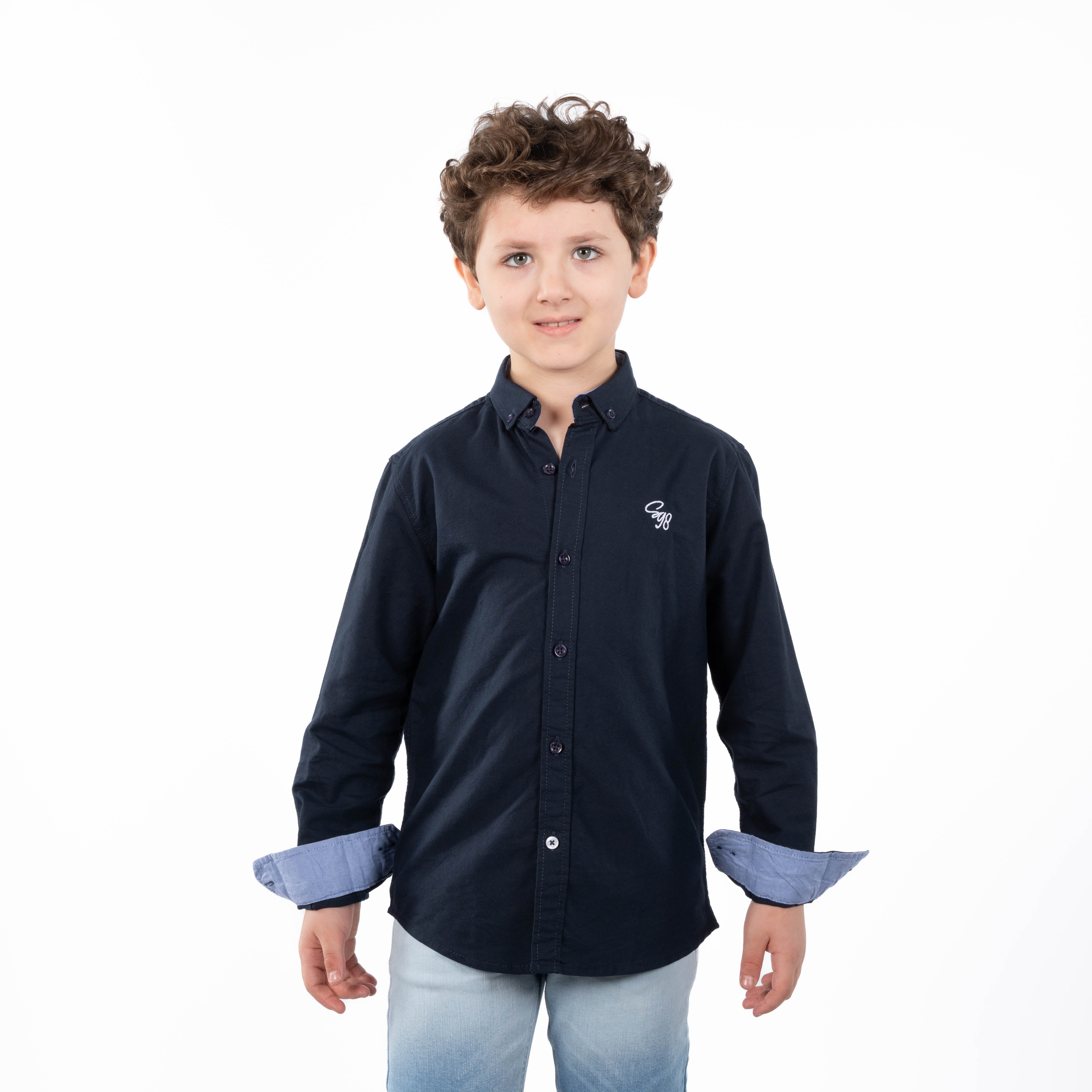 قميص - ولادي - كم طويل