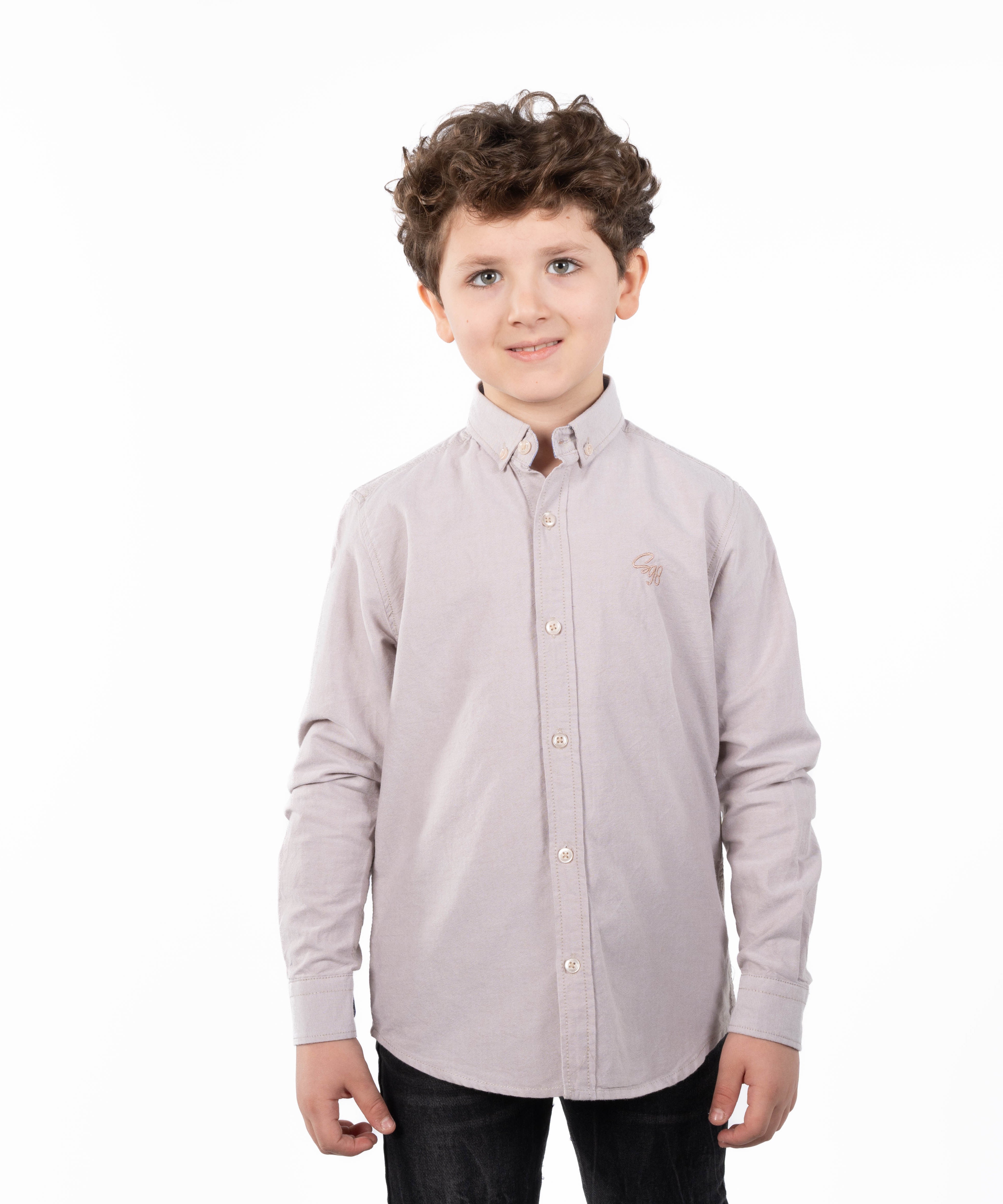 قميص - ولادي - كم طويل