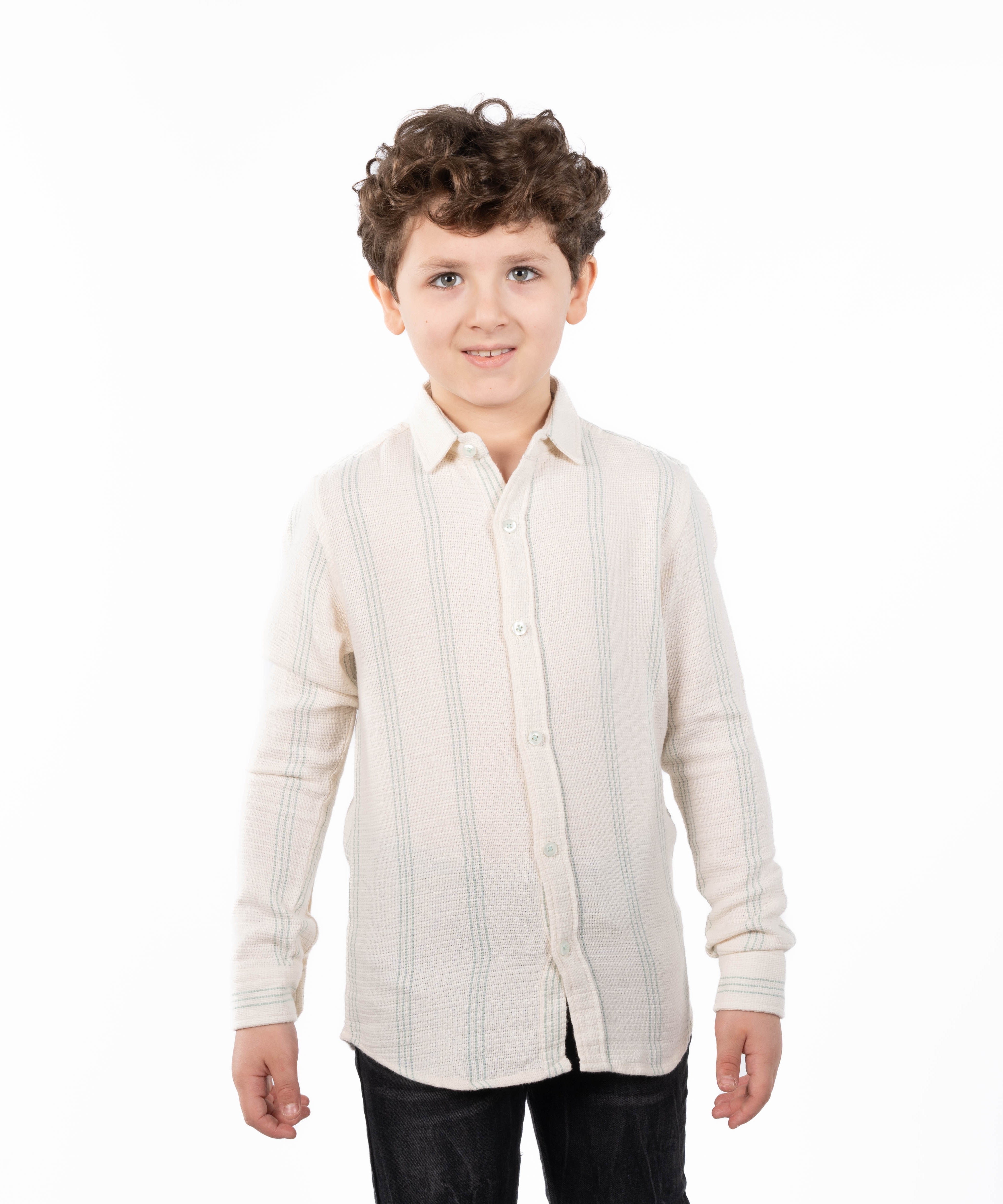 قميص - ولادي - كم طويل