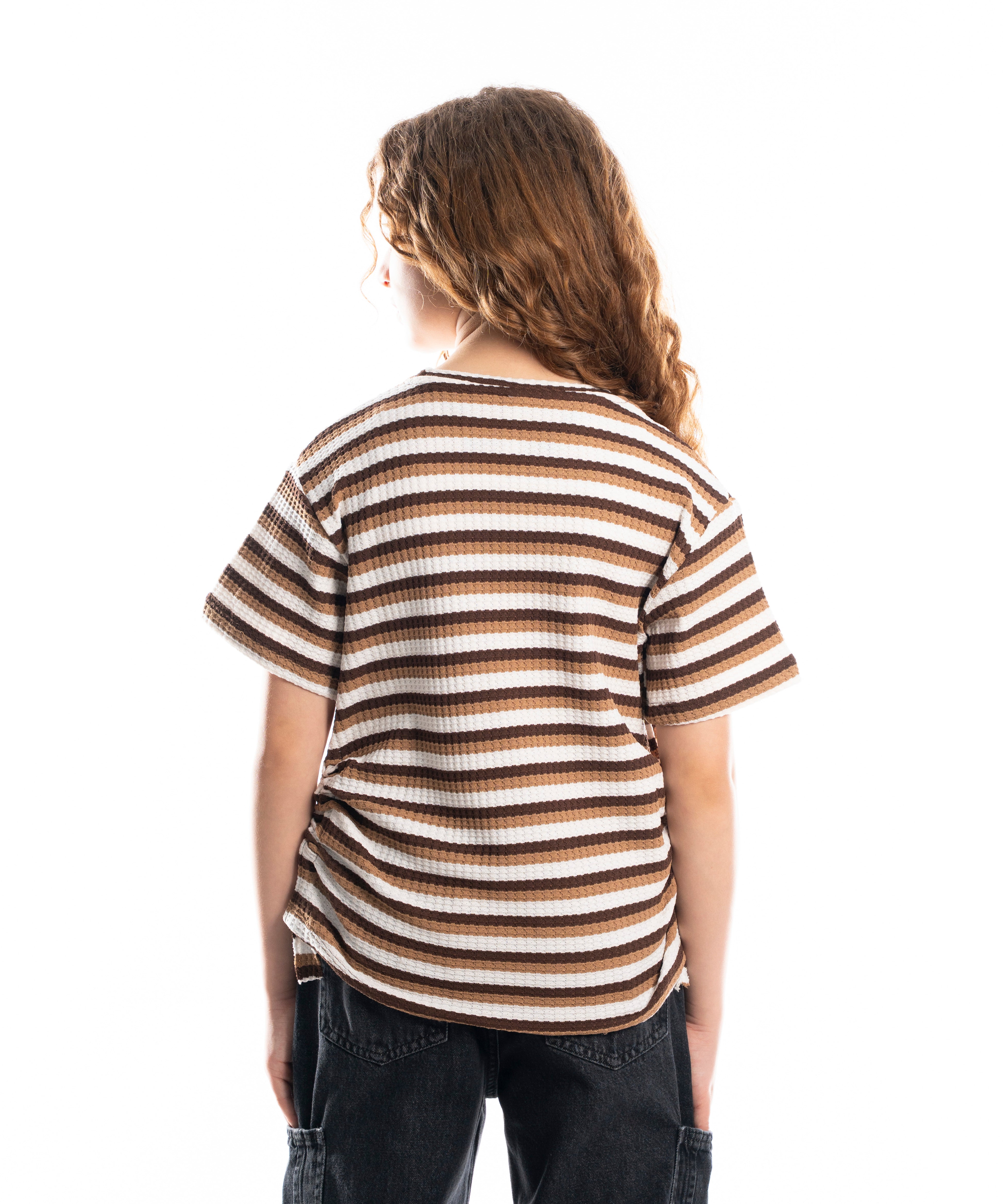 T-Shirt - Girls - Sripped