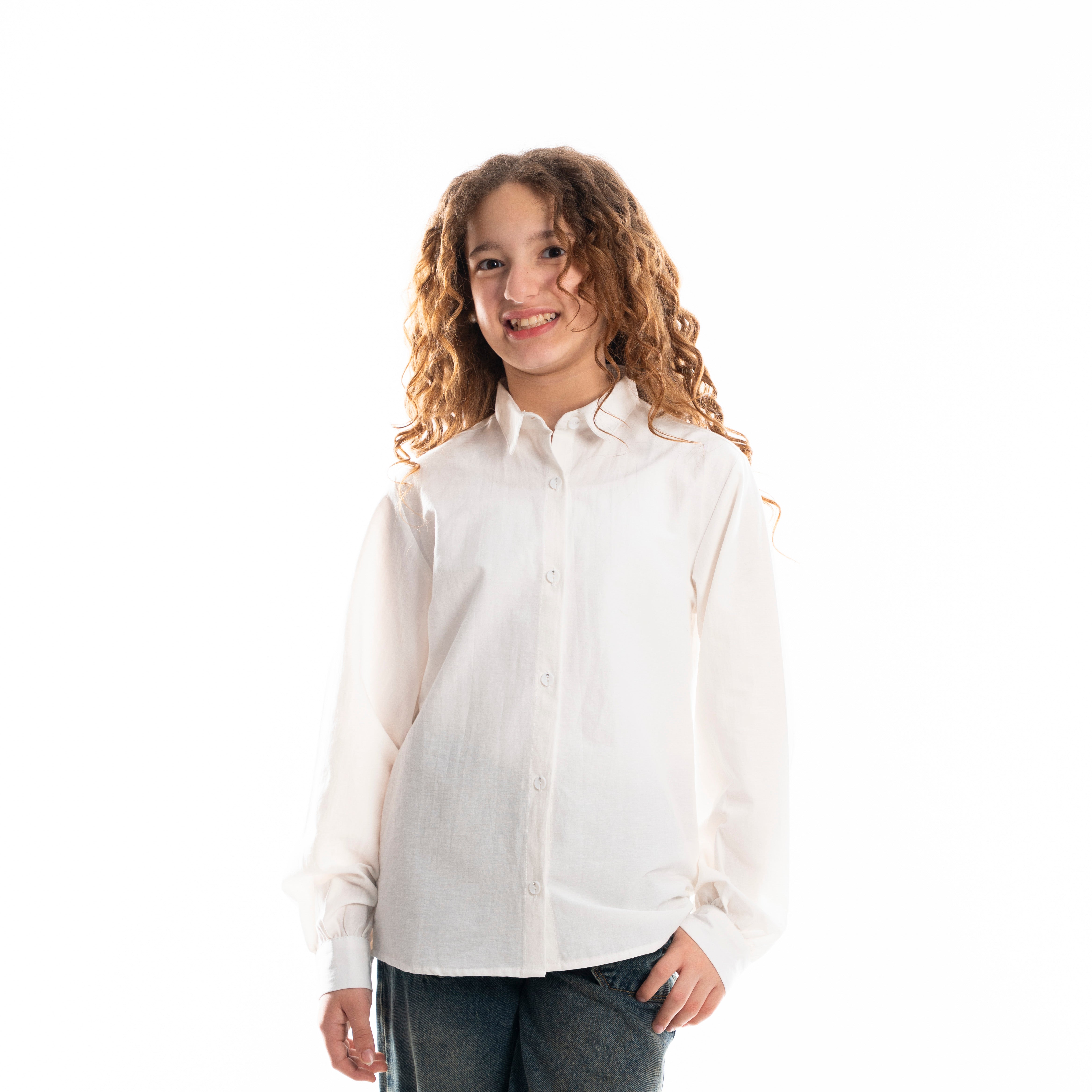 Blouse - Girls - Plain