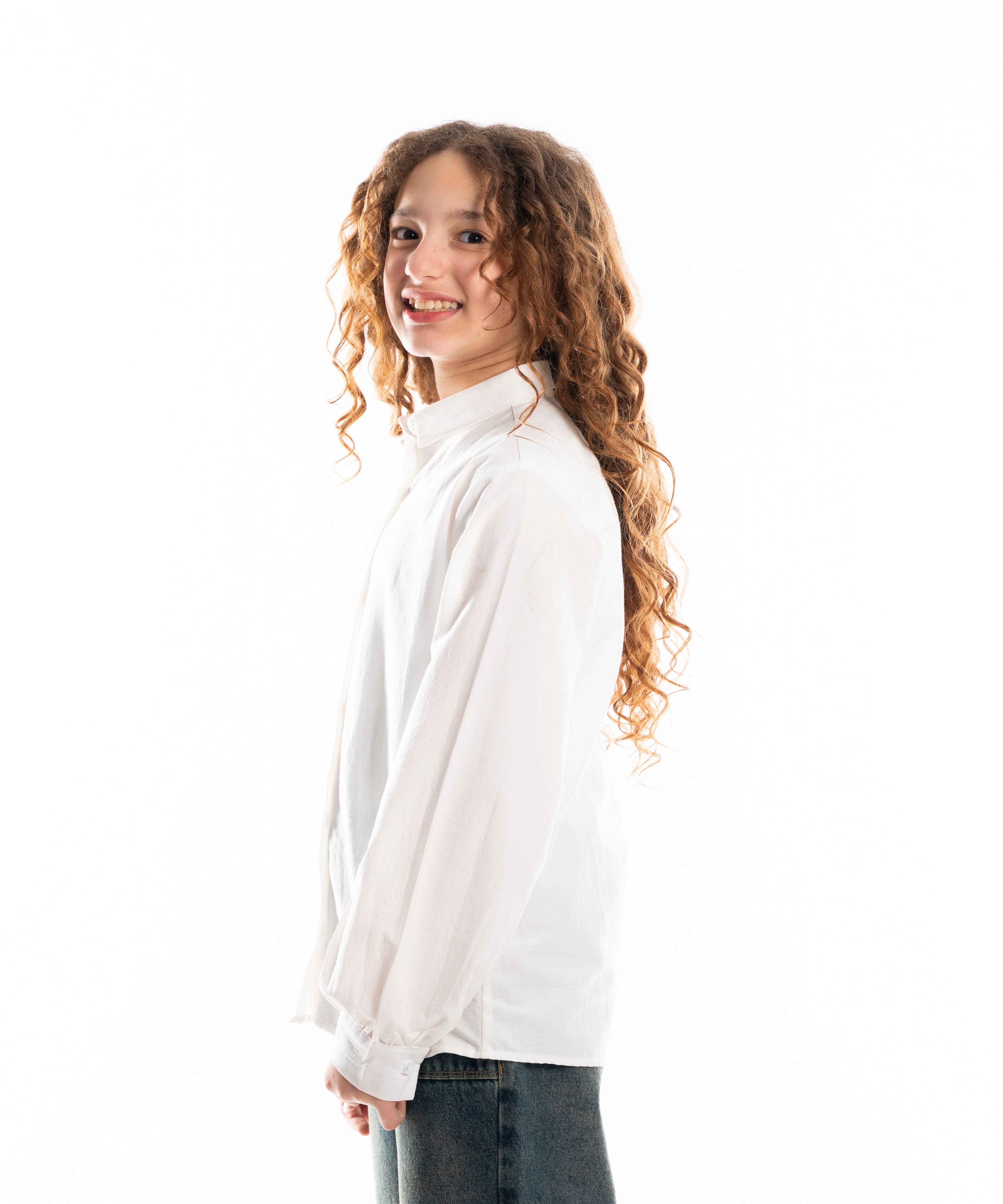 Blouse - Girls - Plain